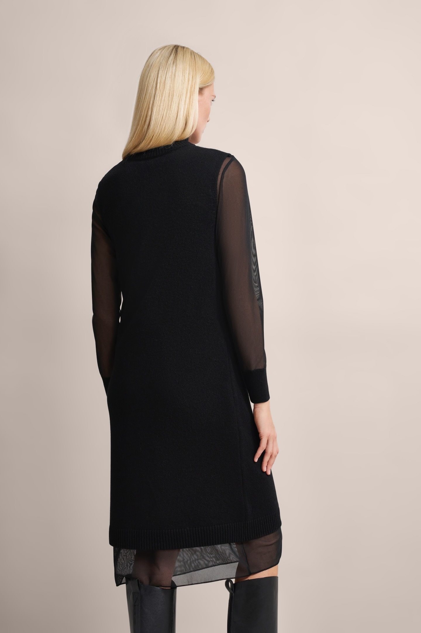 bugatti Strickkleid, im Layering-Look günstig online kaufen