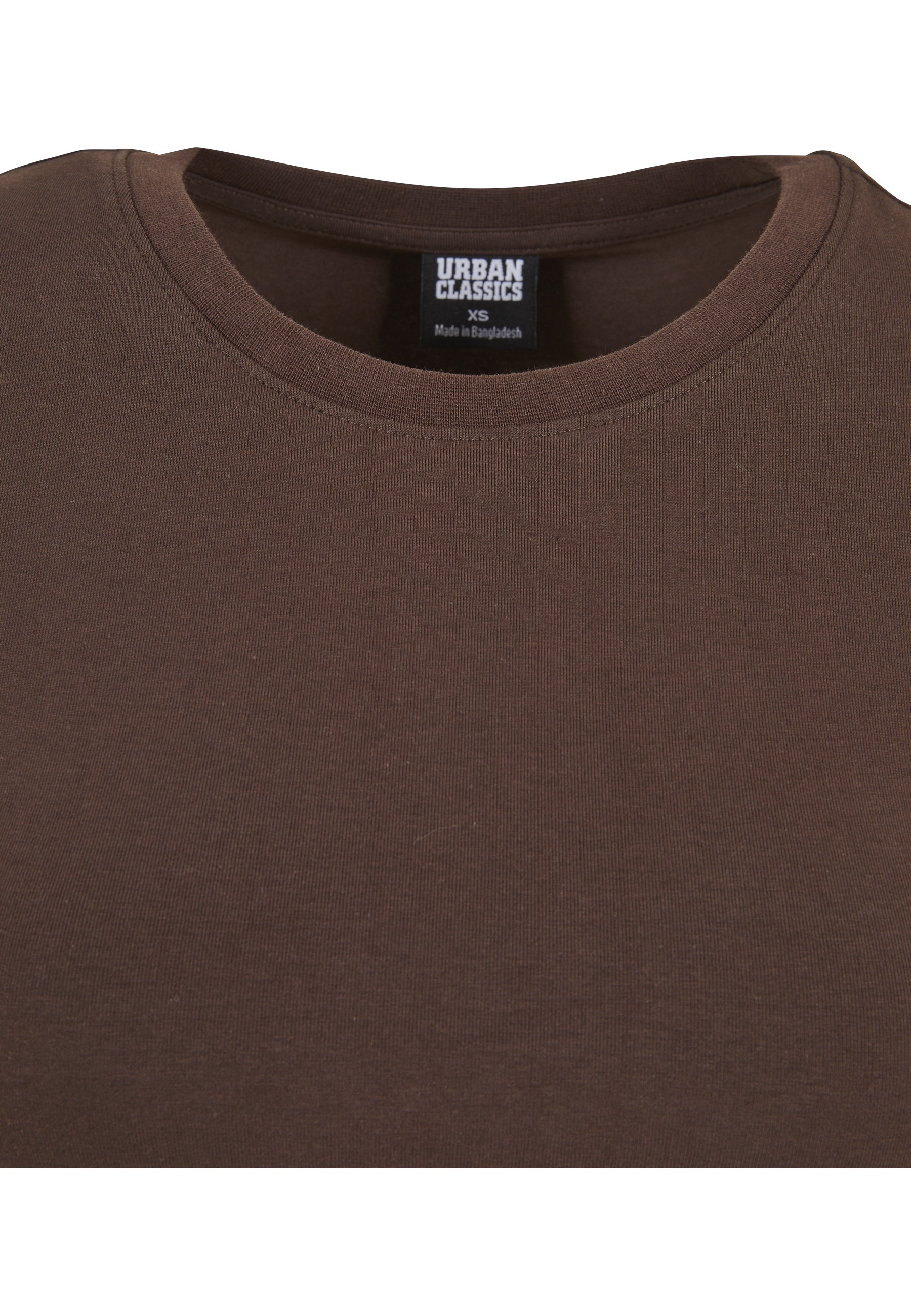 URBAN CLASSICS T-Shirt »Urban Classics Damen Ladies Stretch Jersey Cropped Tee« 1 Stk.