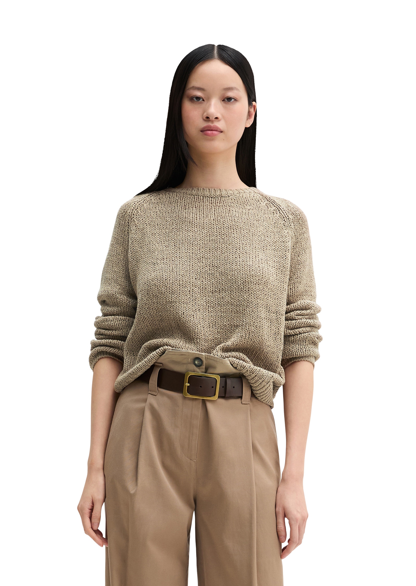 Marc OPolo Strickpullover "aus Bändchengarn" günstig online kaufen