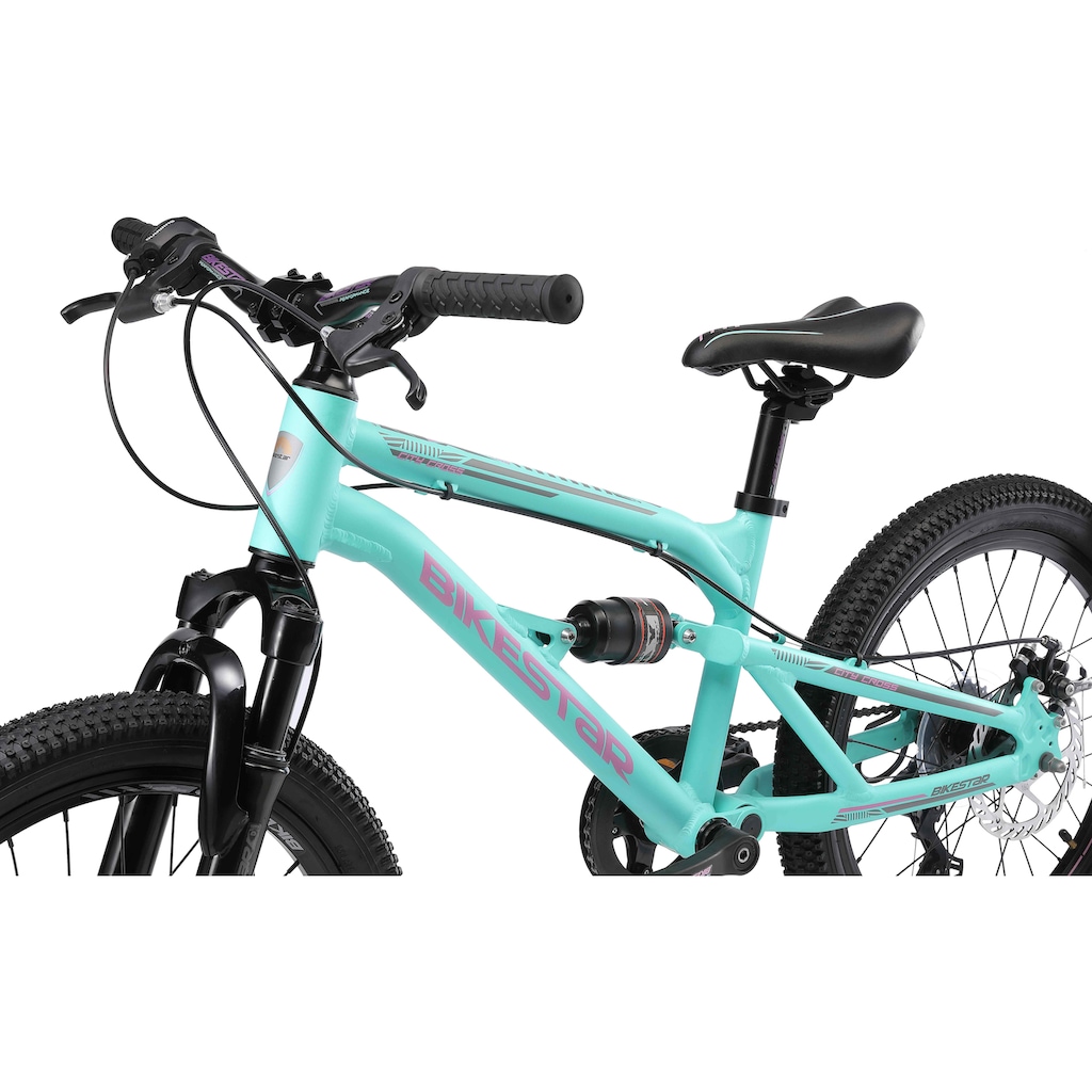 Bikestar Kinderfahrrad, 7 Gang, Shimano, RD-TY21 Schaltwerk, Kettenschaltung