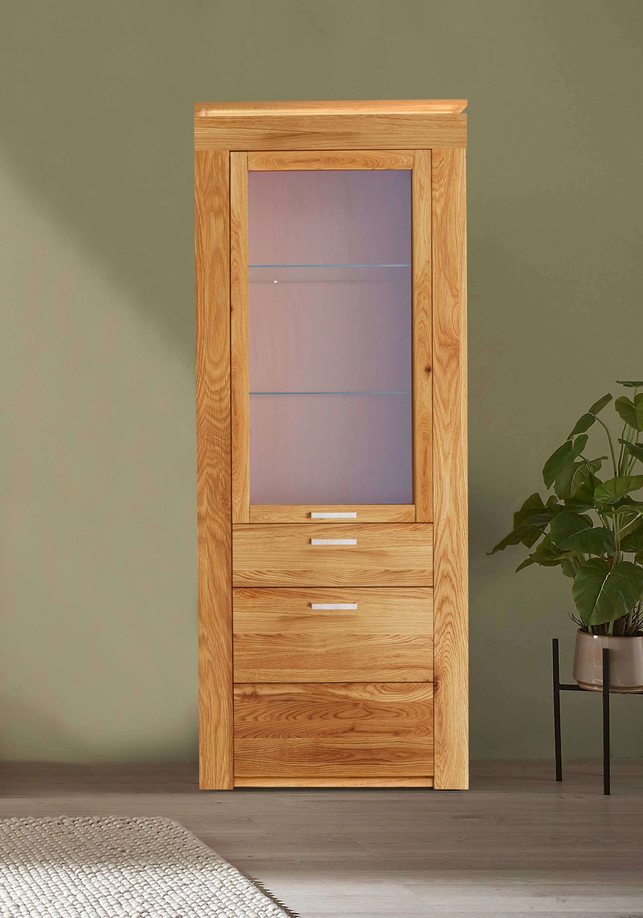 VOGL Möbelfabrik Vitrine, Höhe 209 cm