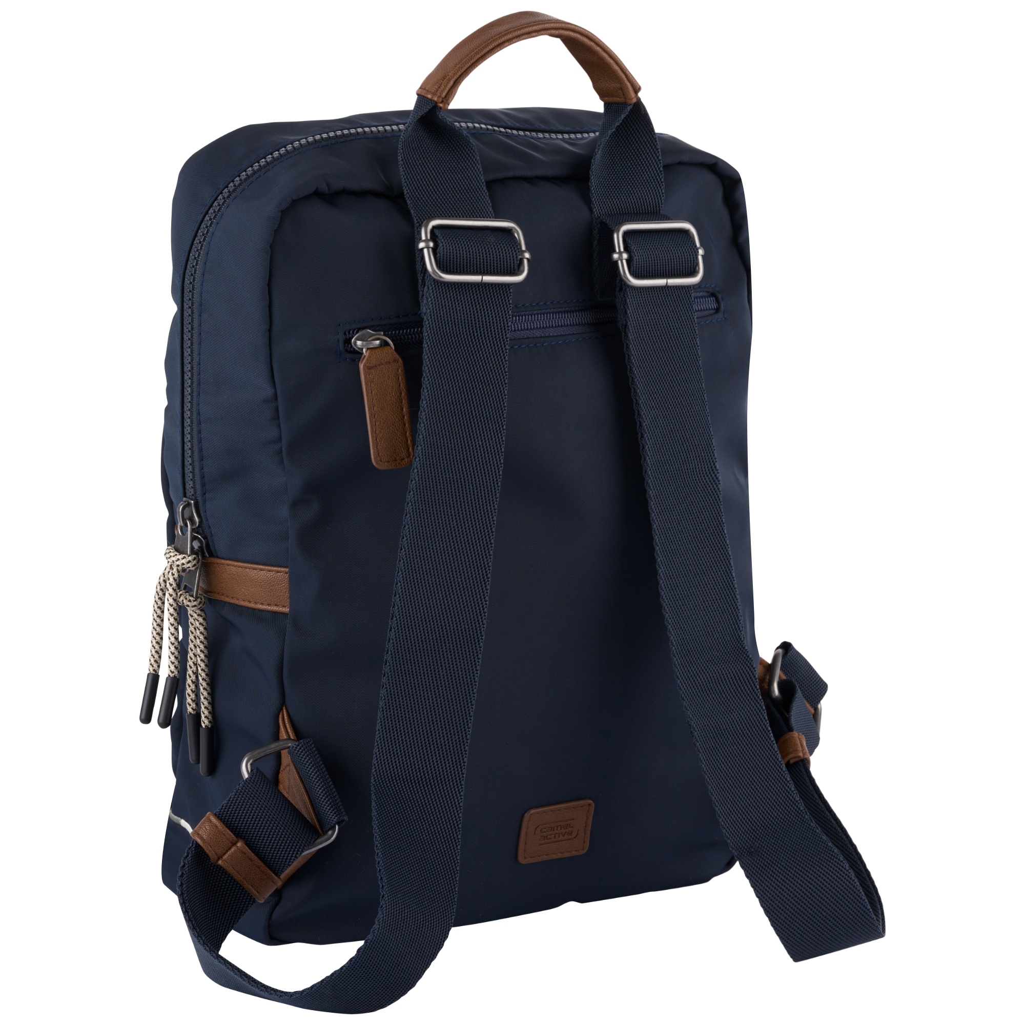 camel active Rucksack »Aurum«, aus recyceltem, robusten Nylon leichtgewichtig mit feinen Details