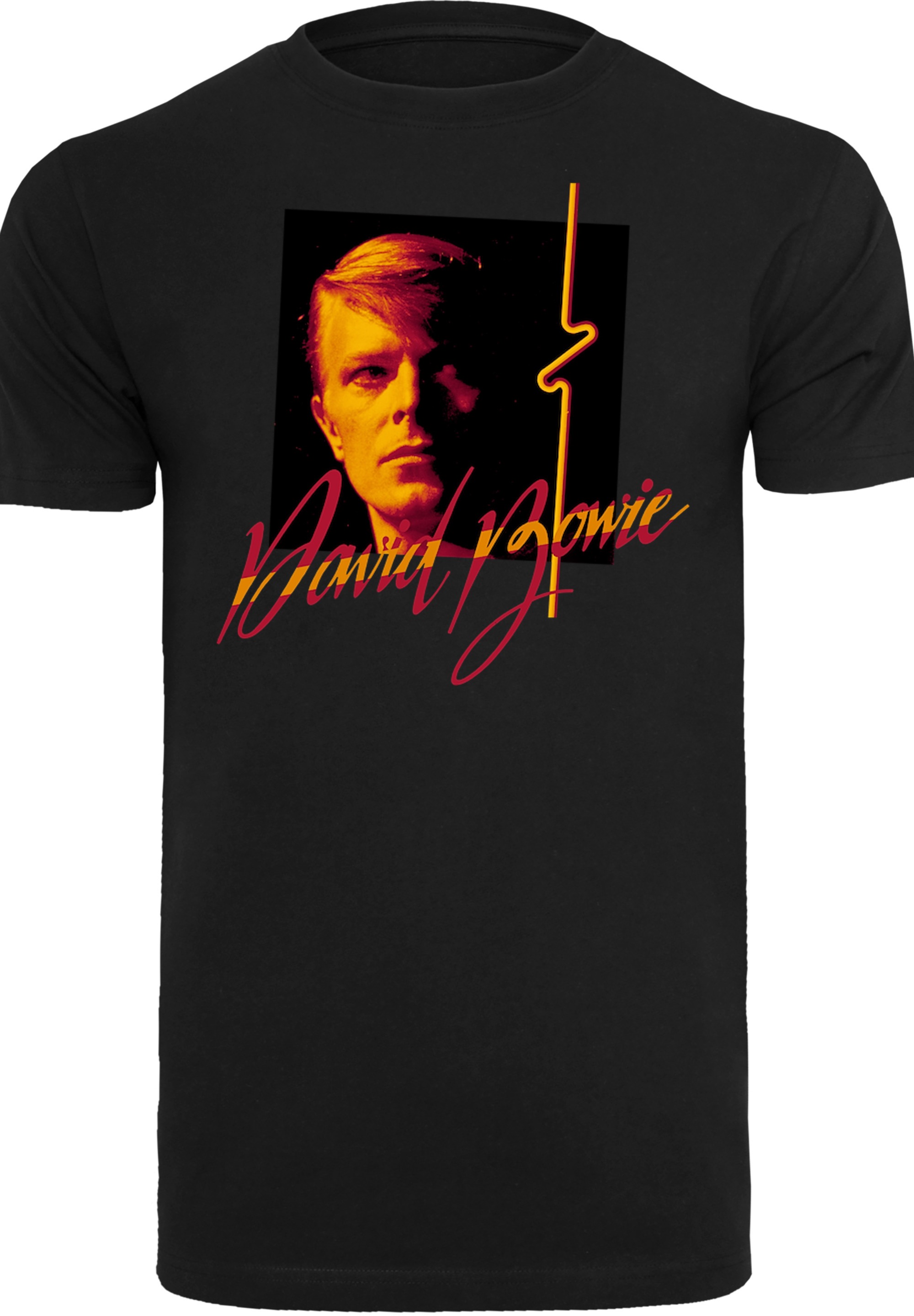 F4NT4STIC T-Shirt »David Bowie Photo Angle 90s«, Herren,Premium Merch,Regular-Fit,Basic,Bandshirt