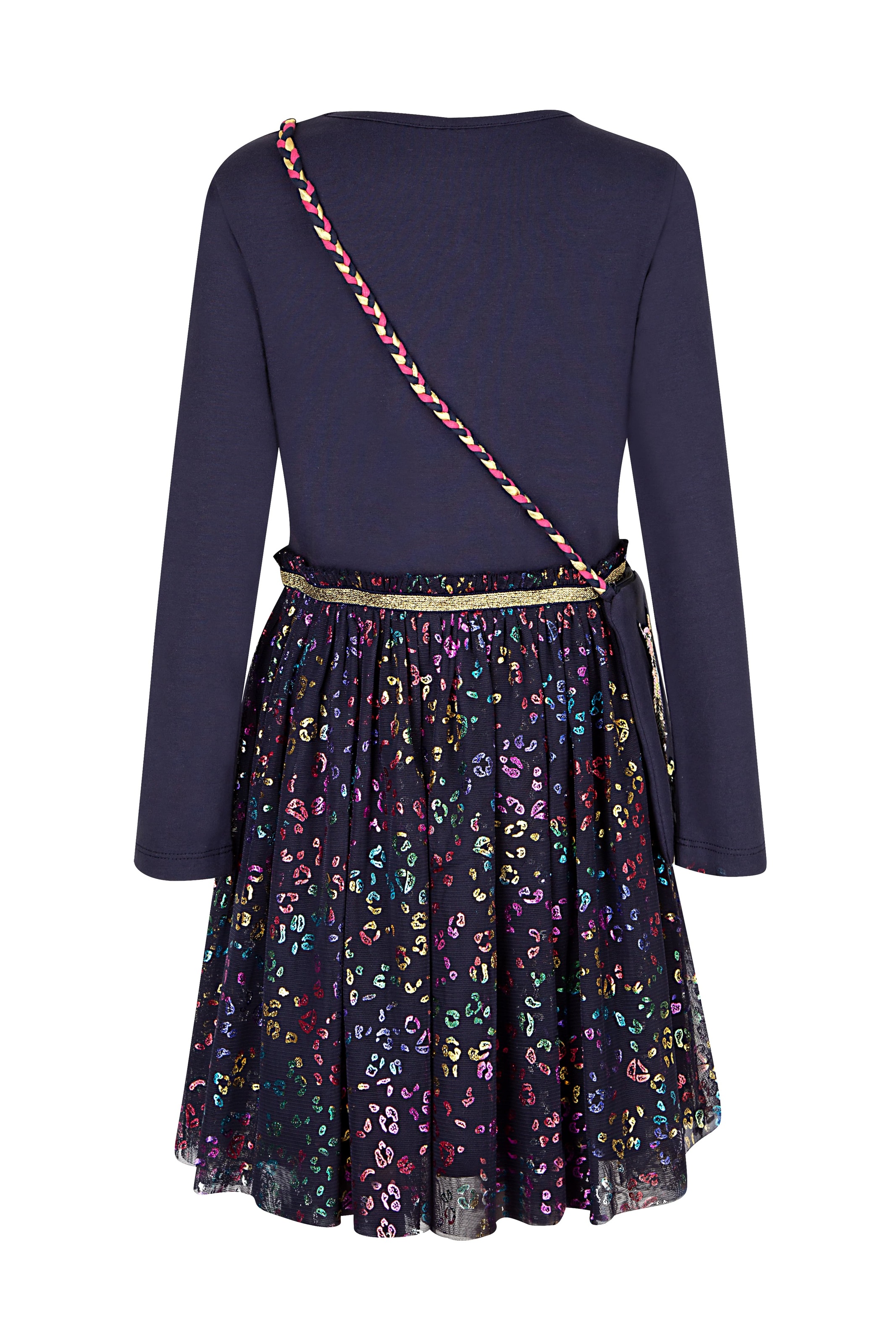 Thumbnail - happy girls Midikleid Set, 2 Stk. tlg. mit kleiner Umhängetasche mit Pailletten