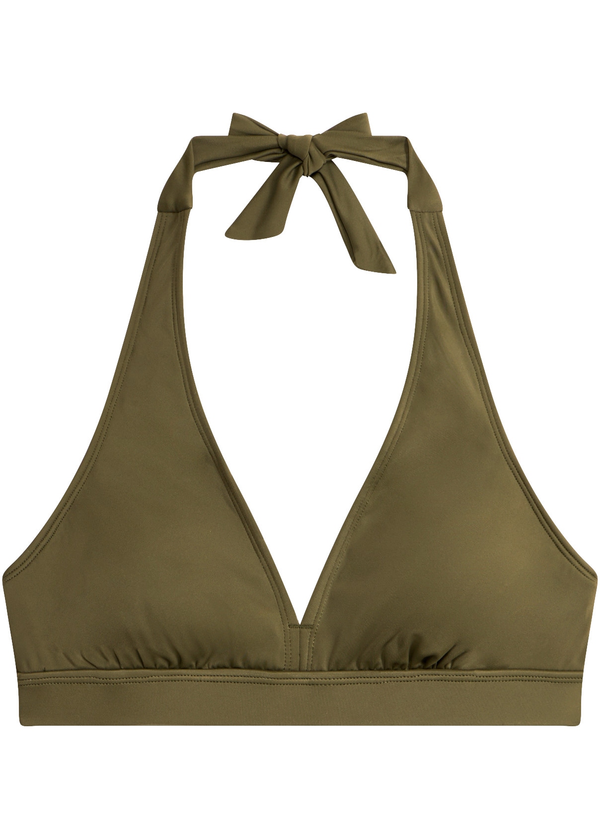 bonprix Triangel-Bikini-Top mit Neckholder-Design, aus Polyamid und Elasthan, gefüttert