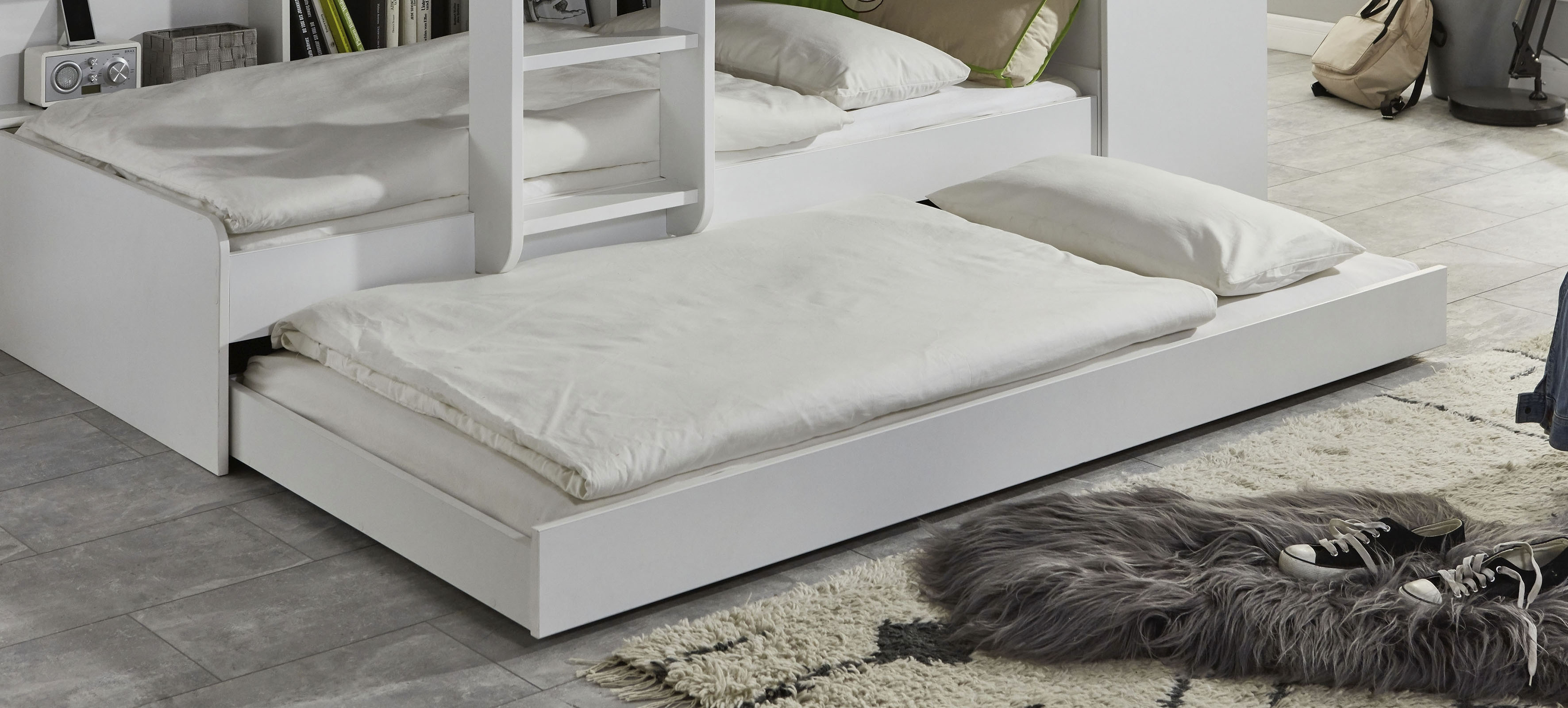 Thumbnail - Relita Bettschubkasten "Sina" leichte Rollenführung