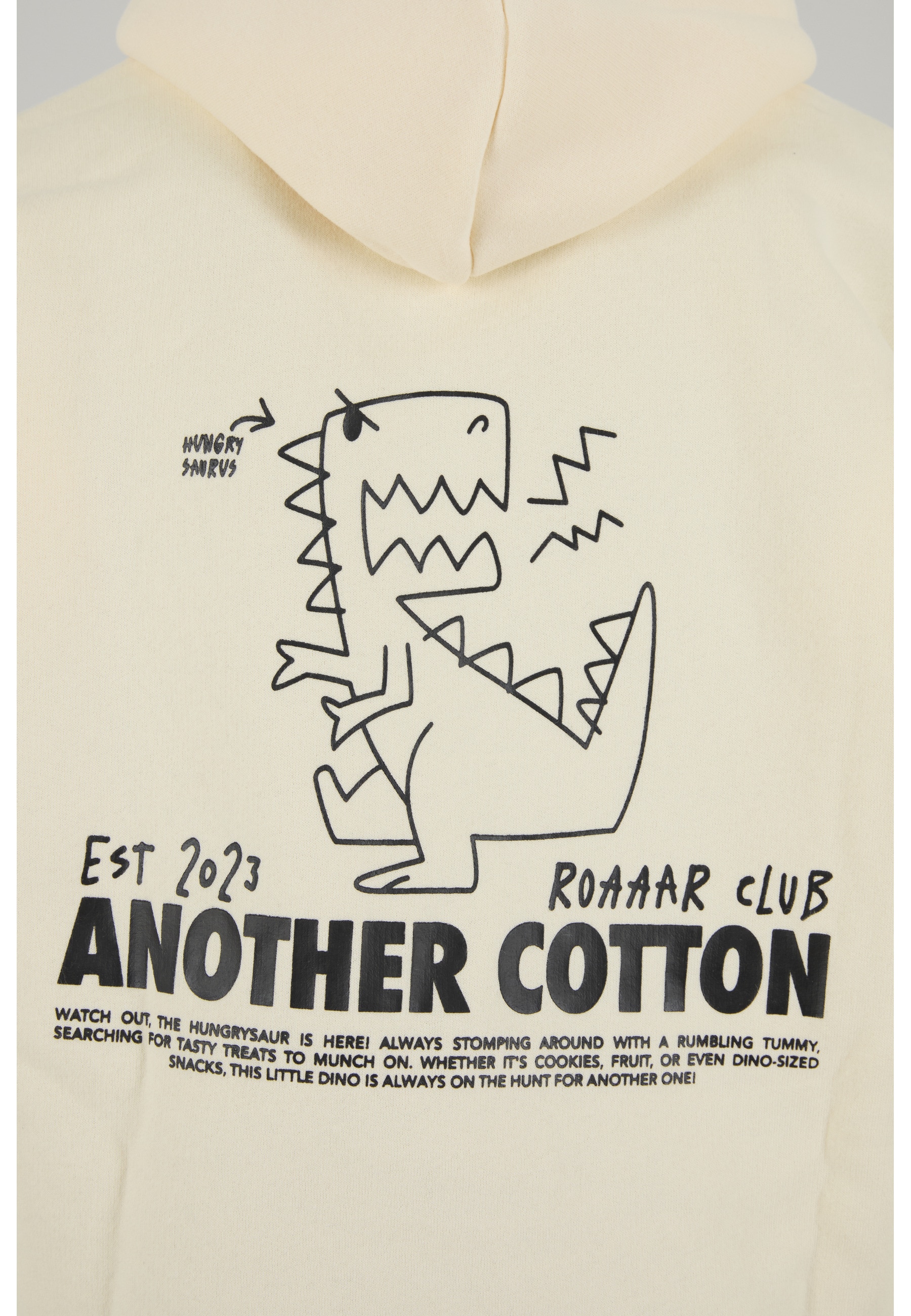 Another Cotton Lab Rundhalspullover »Another Cotton Lab Roaaar Club Oversized Hoodie« 1