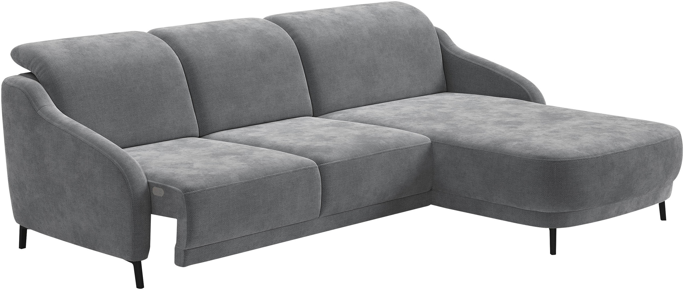 Thumbnail - sit&more Ecksofa "Blues L-Form", wahlweise mit Klapptisch und USB