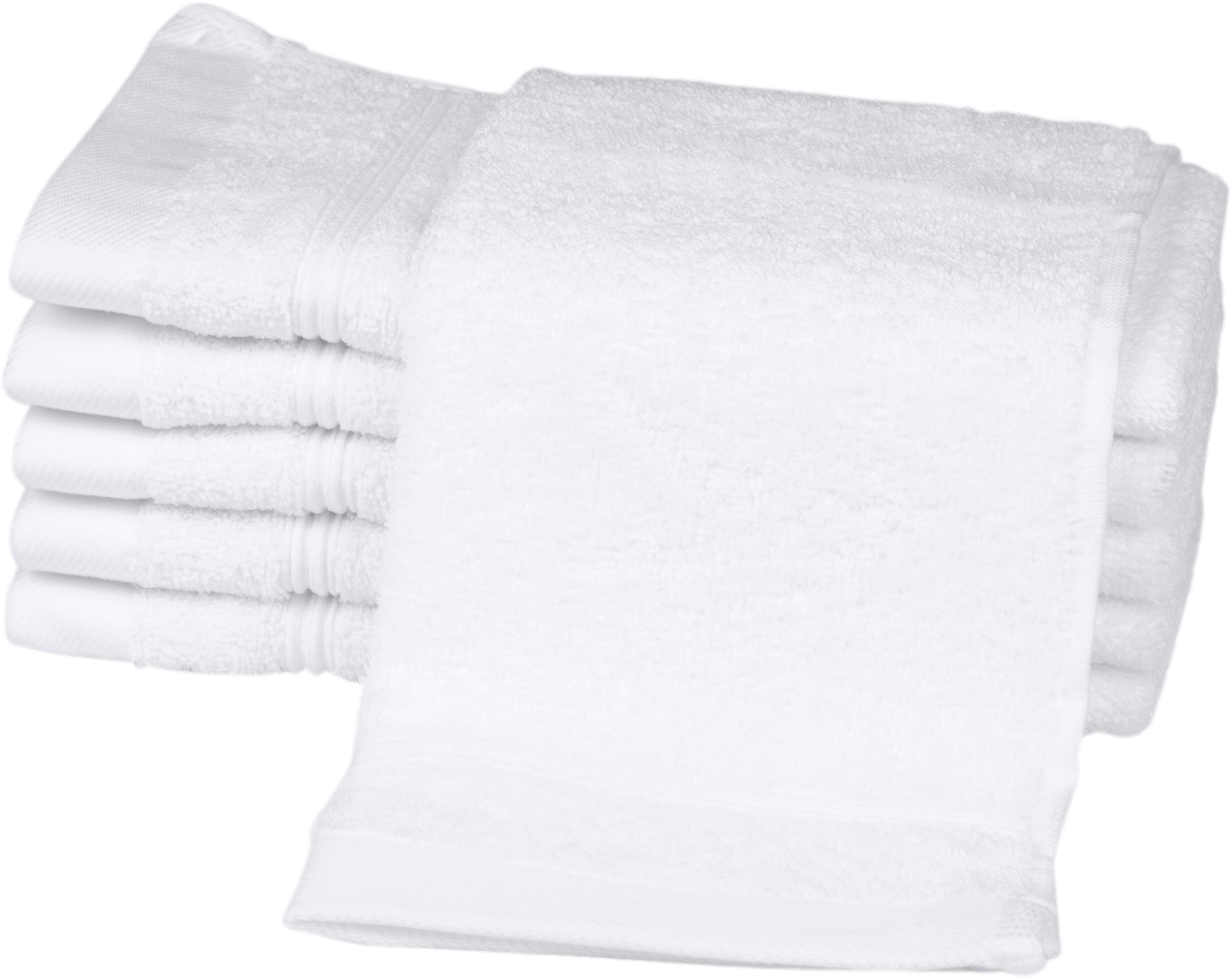 Gästehandtücher ROSS, B:30cm L:50cm, weiß, Frottier, Baumwolle, Handtücher, "Rubin", 100% Baumwolle