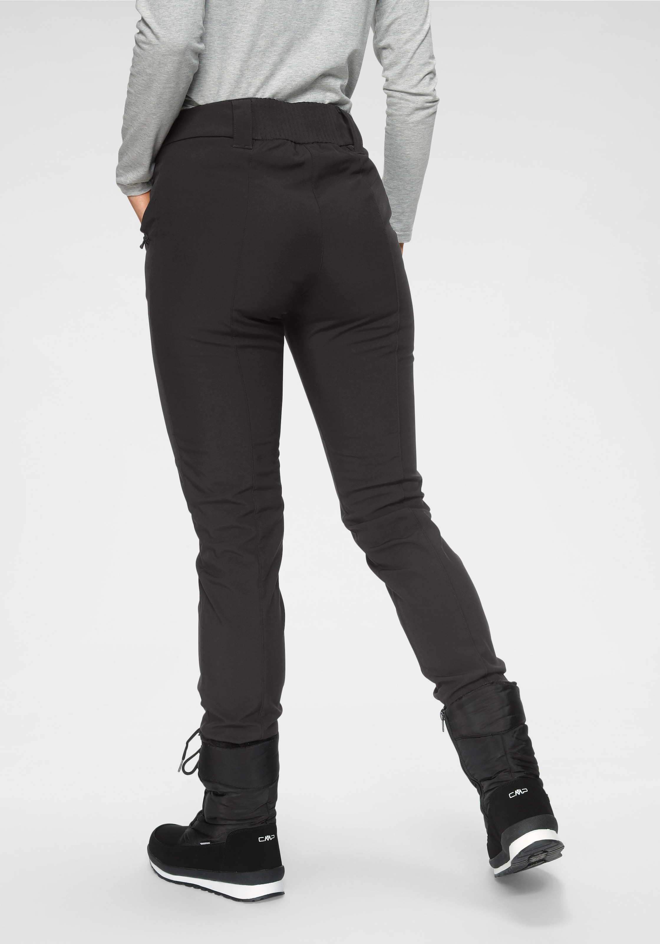 CMP Softshellhose "WOMAN LONG PANT", Wasserabweisend & Windabweisend & Atmu günstig online kaufen