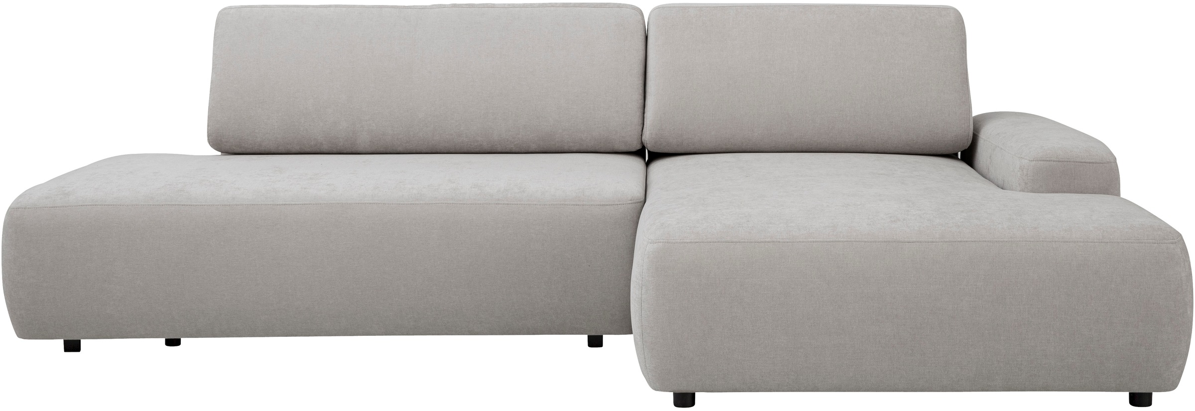 Home affaire Ecksofa "TORGE, Schlafsofa Cord, Samtvelours u. Strukur fein, günstig online kaufen