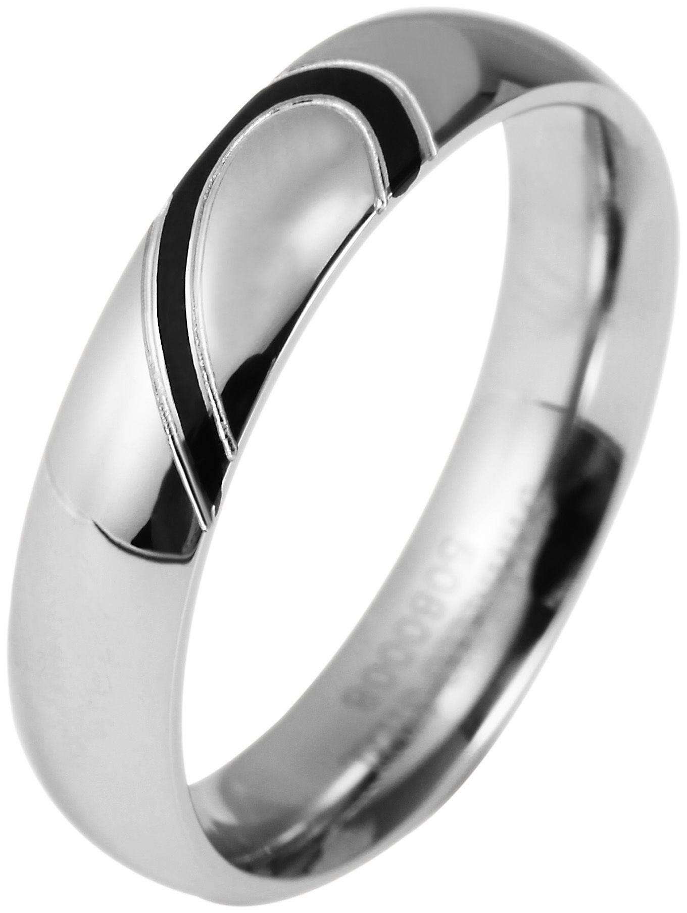 Adelia´s Fingerring »Herren Ring aus Edelstahl«