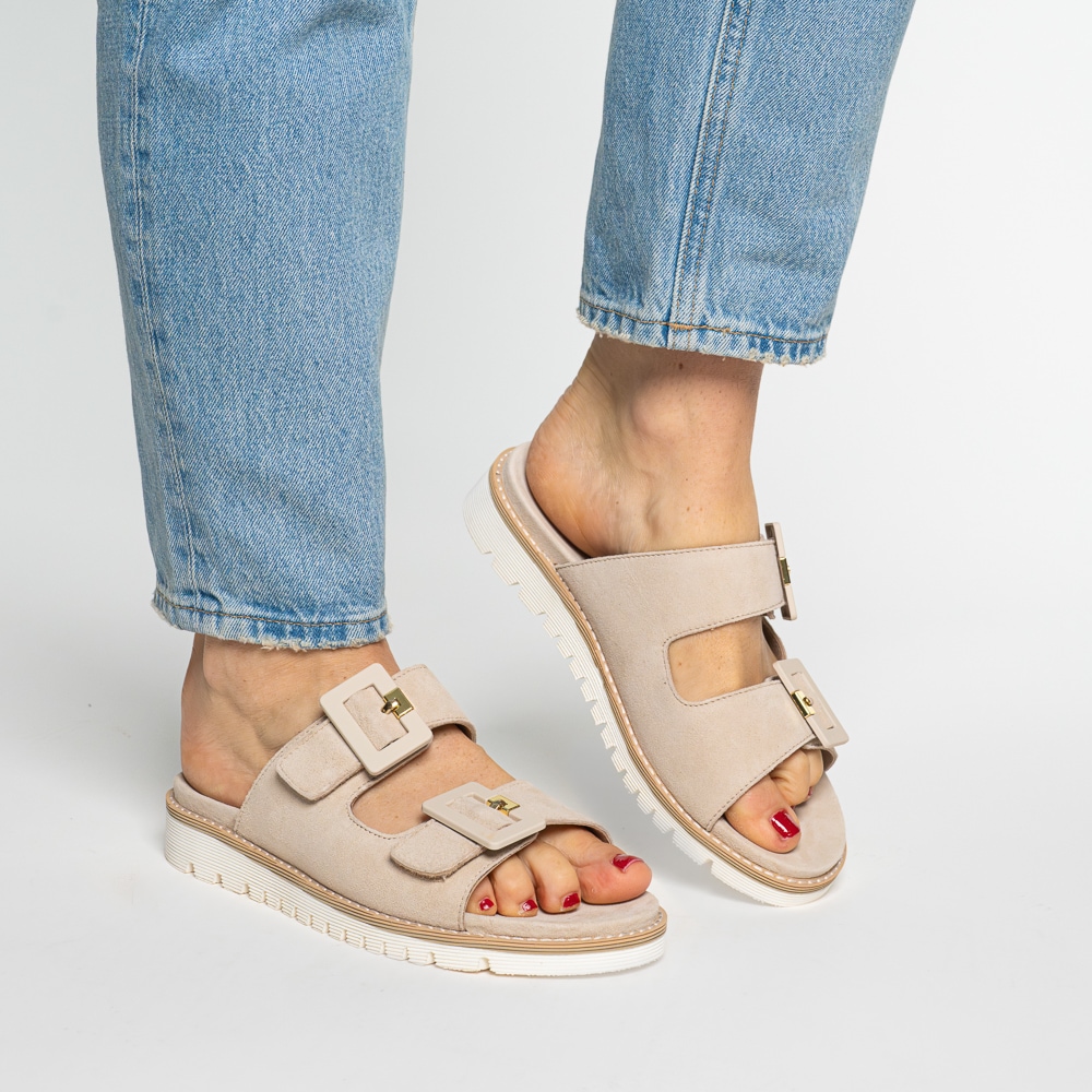 Ara Pantolette »KENT«  Schlupfschuh, Hausschuh, Bequemschuh in Komfortweite G (= weit)