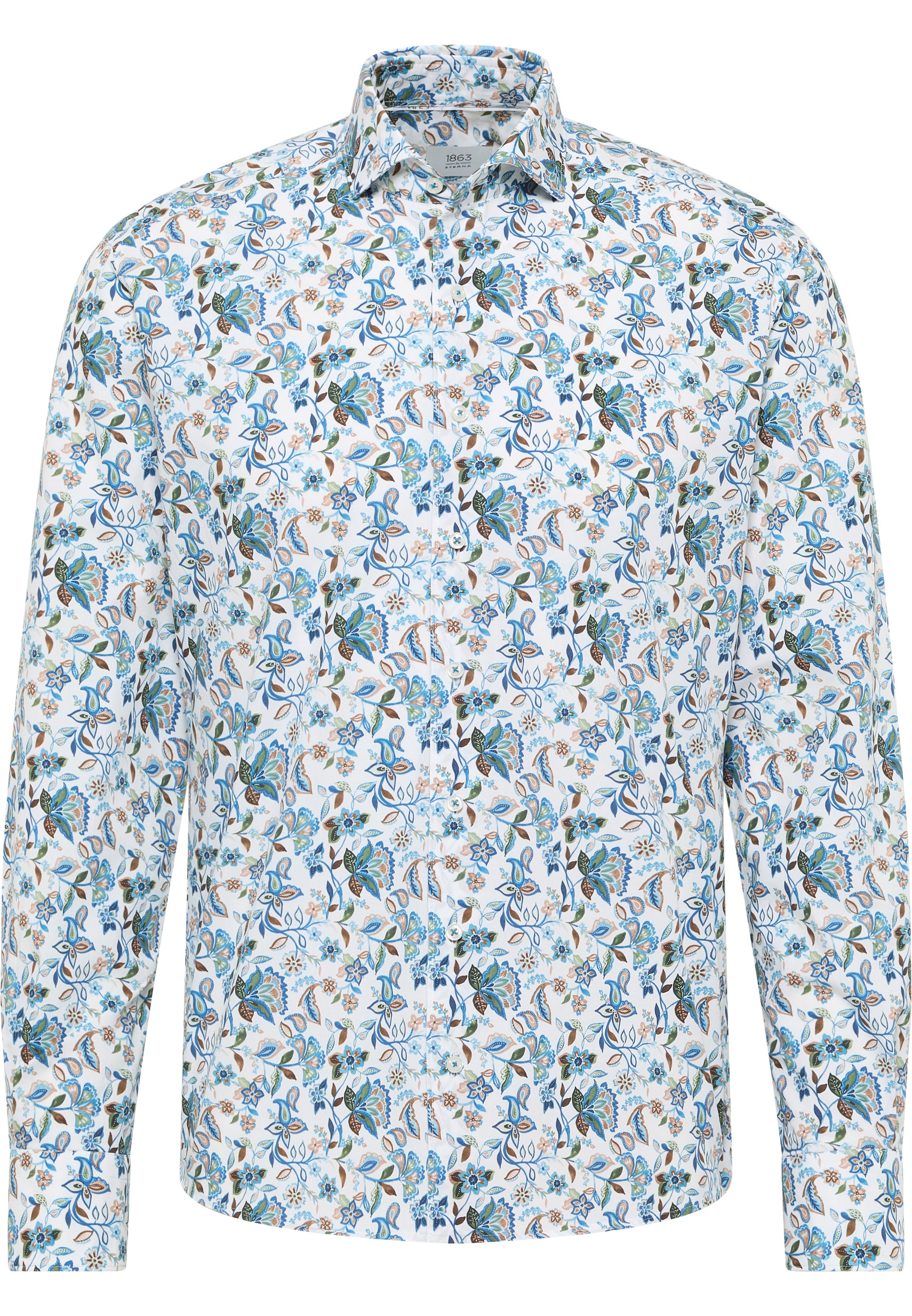 Eterna Langarmhemd »MODERN FIT«, EASY IRON (bügelleicht)
