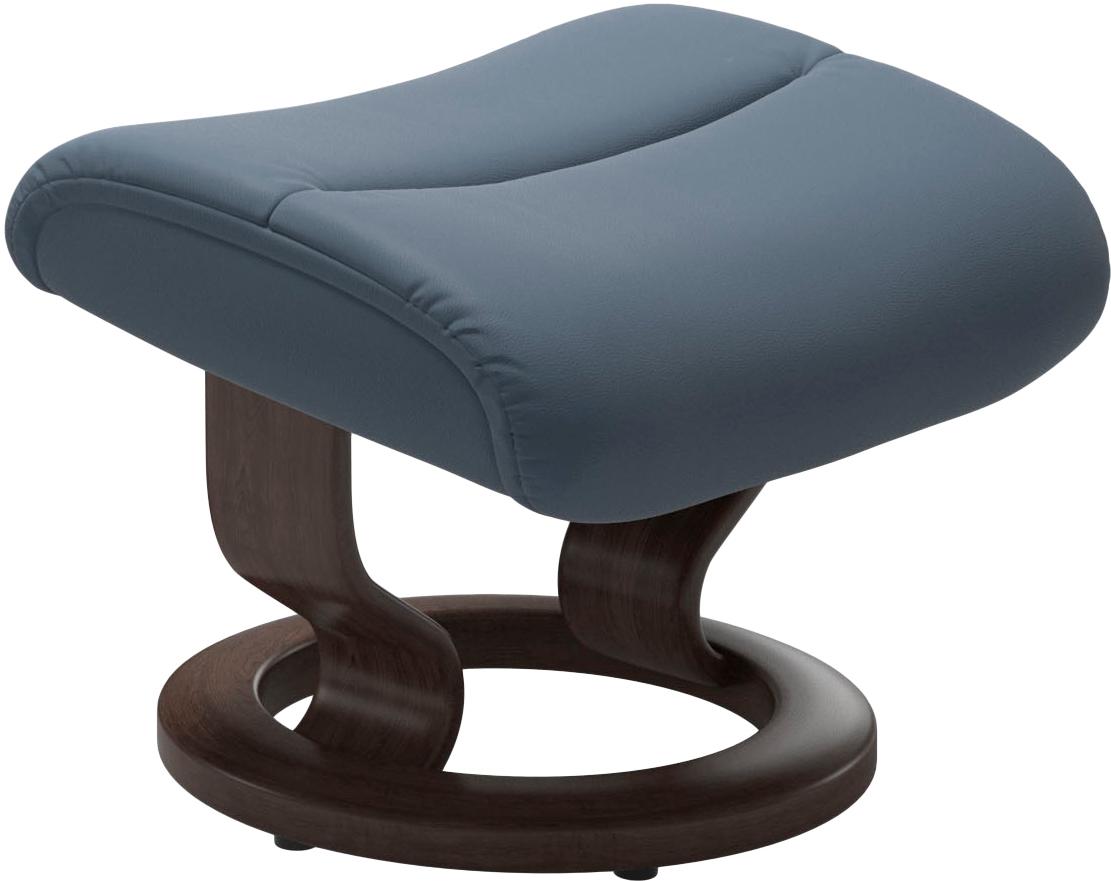 Thumbnail - Stressless "View" Set, Relaxsessel mit Hocker, mit Classic Base, Größe M,Gestell Wenge