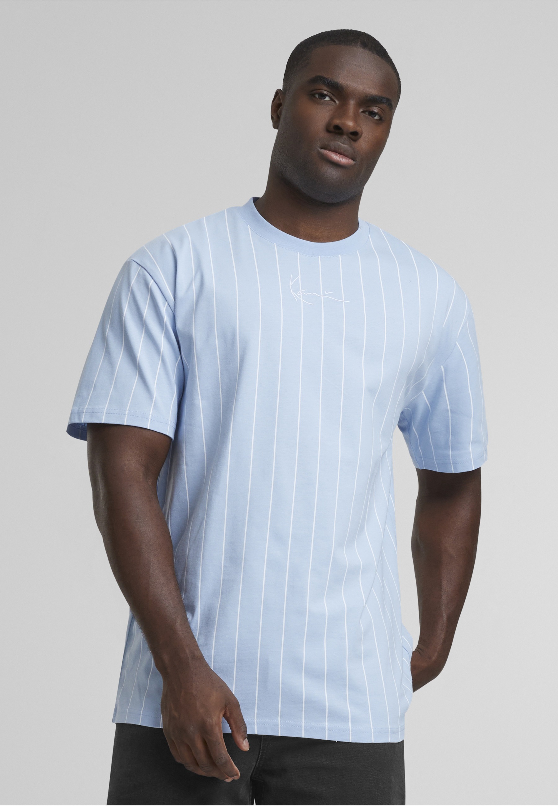 Karl Kani T-Shirt »Karl Kani Small Signature Essential Pinstripe Tee« 1 Stk.