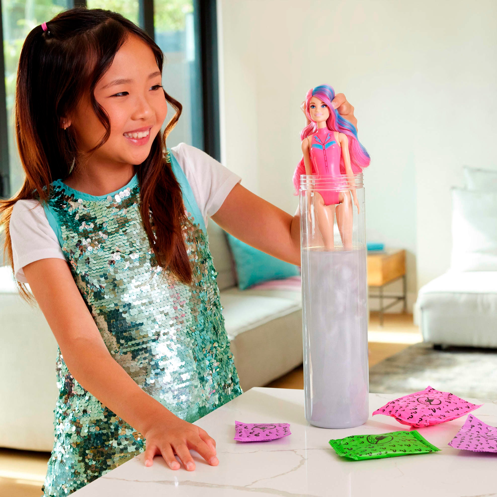 Barbie Anziehpuppe »Color Reveal Disco Star 11/1 Series«