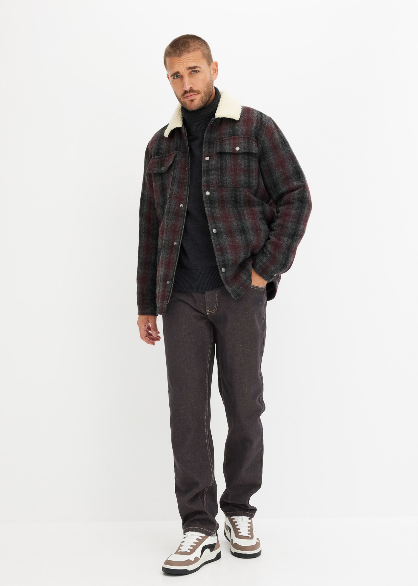 bonprix Regular-fit-Jeans 1 5-Pocket Form