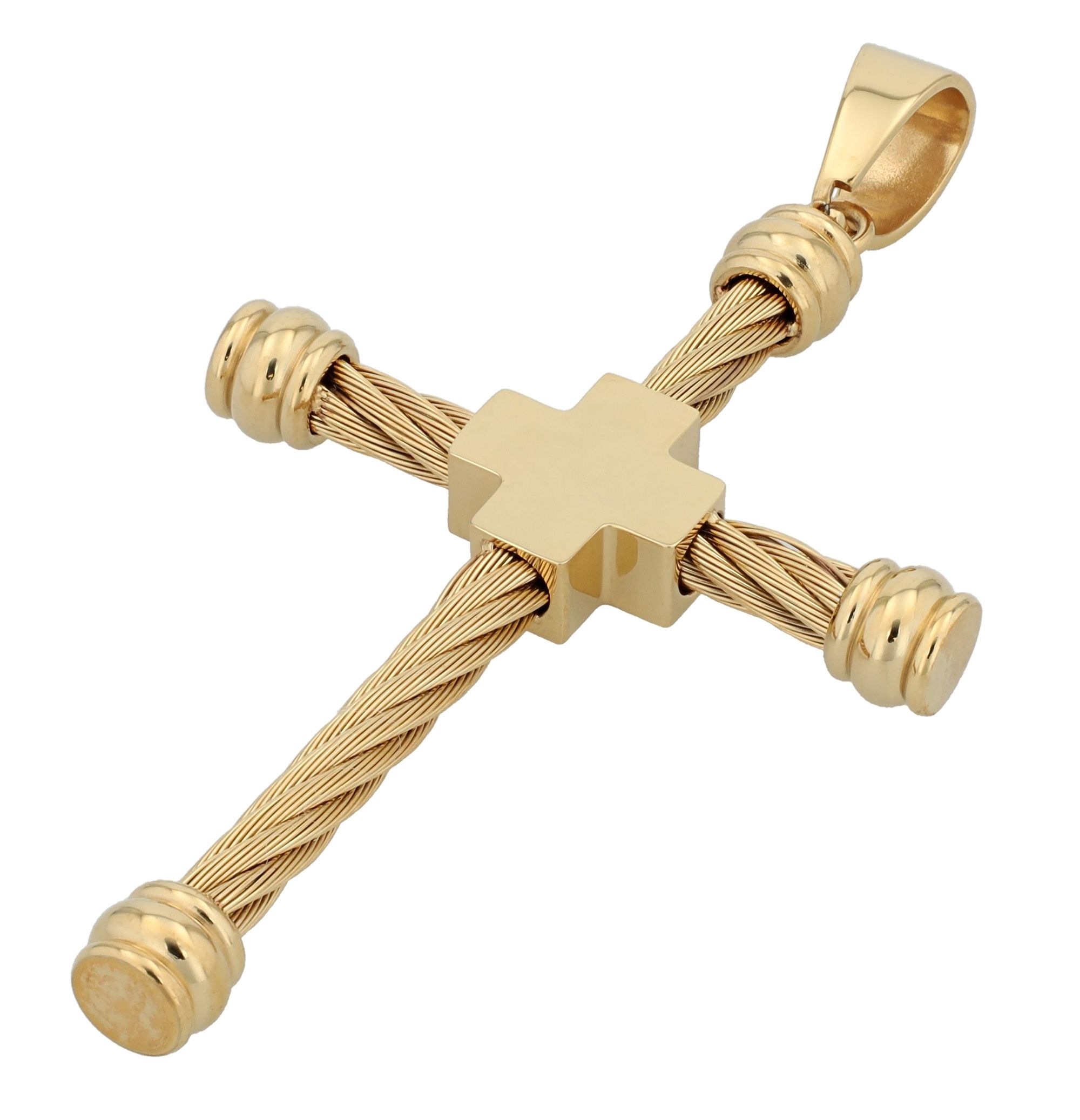 Adelia´s Kettenanhänger »Anhänger – Kreuz Kreuzanhänger aus Edelstahl«  Ein Geschenk, das Freude macht