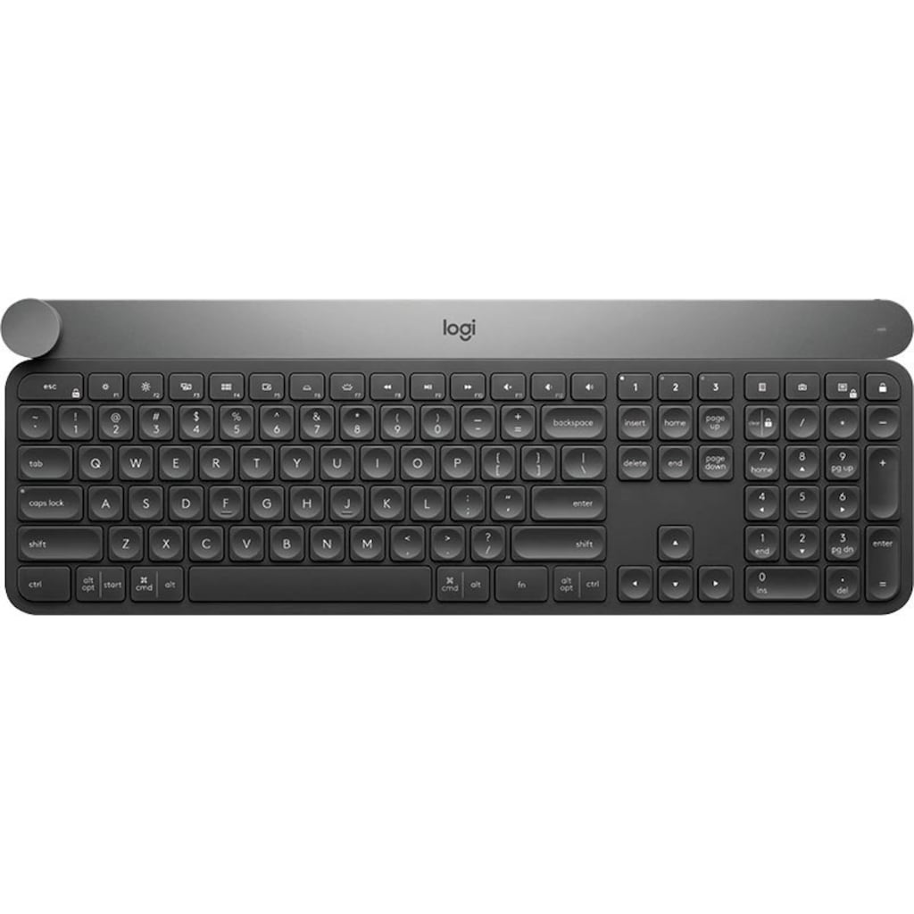 Logitech PC-Tastatur »Craft Advanced Keyboard«, (Ziffernblock)