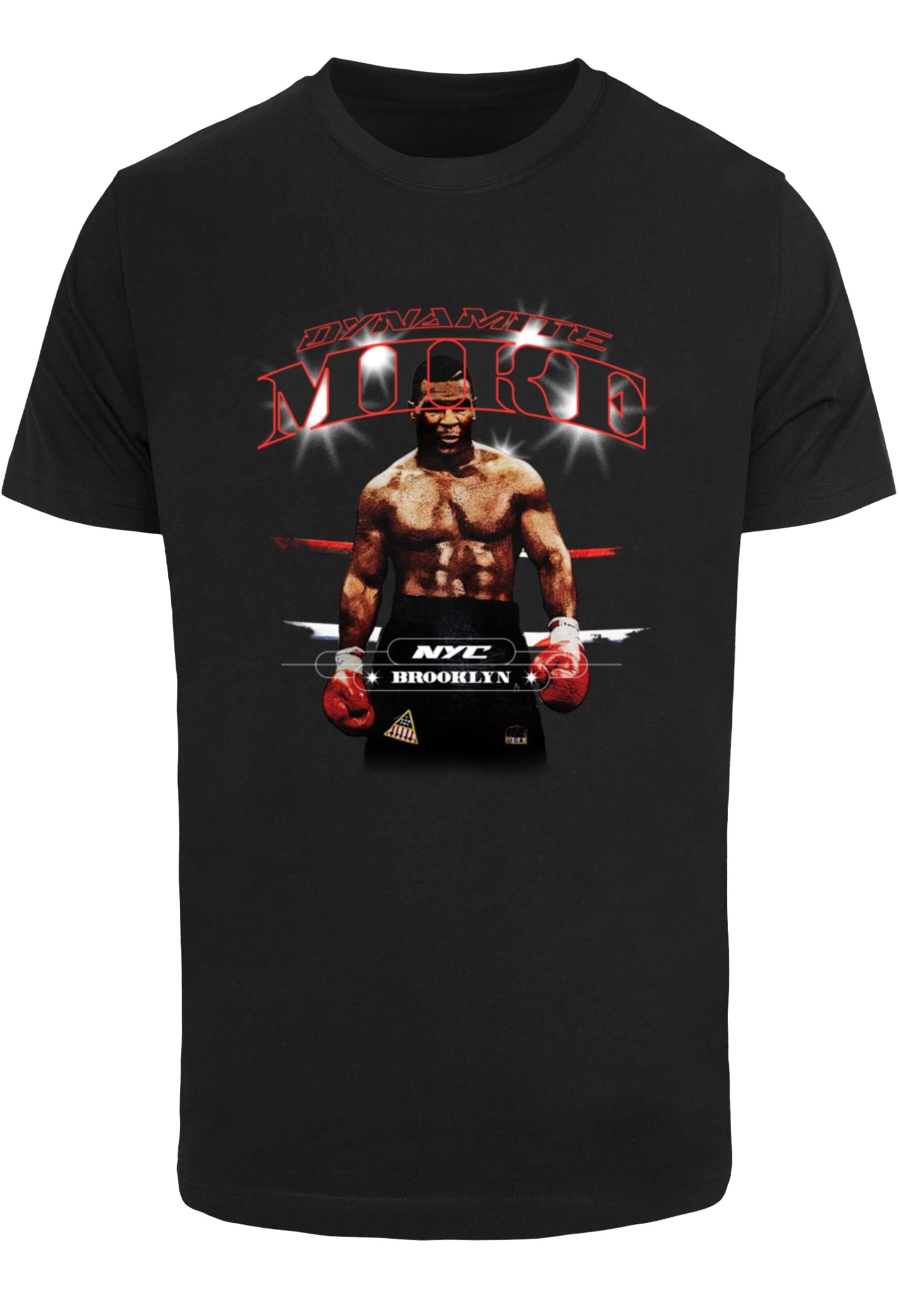 MisterTee Kurzarmshirt "MisterTee Herren Dynamite Mike Tee" 1 Stk. tlg. günstig online kaufen
