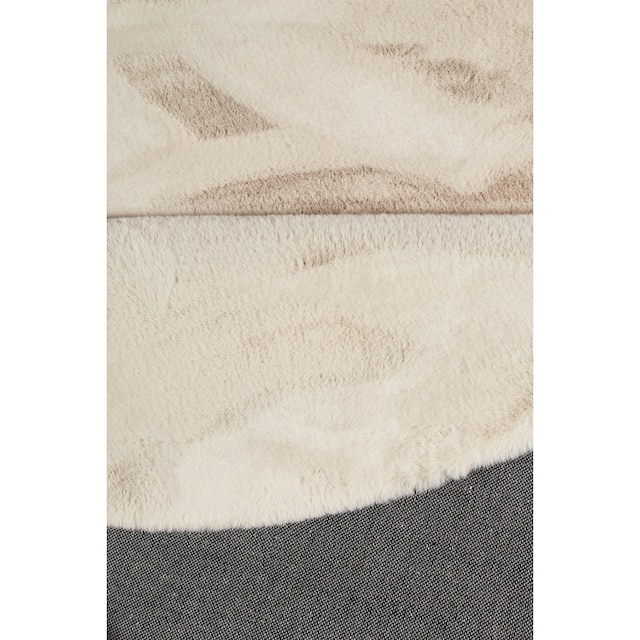 Esprit Hochflor-Teppich »Alice Kunstfell«, rund, Kaninchenfell-Haptik, besonders  weich und dicht, für alle Räume | BAUR