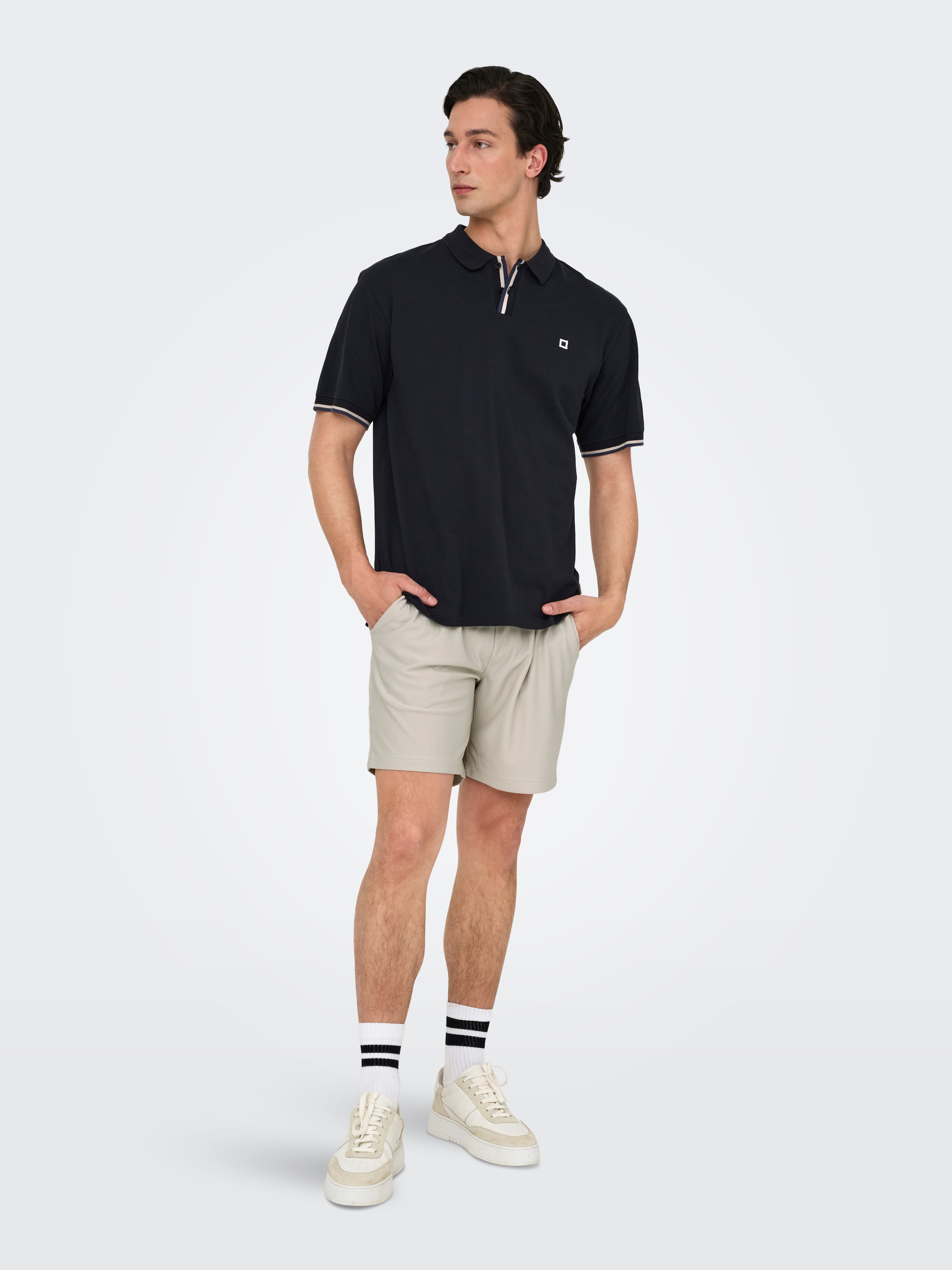 ONLY & SONS Shorts »ONSTEL LIFE PLIZZE SHORTS NOOS«