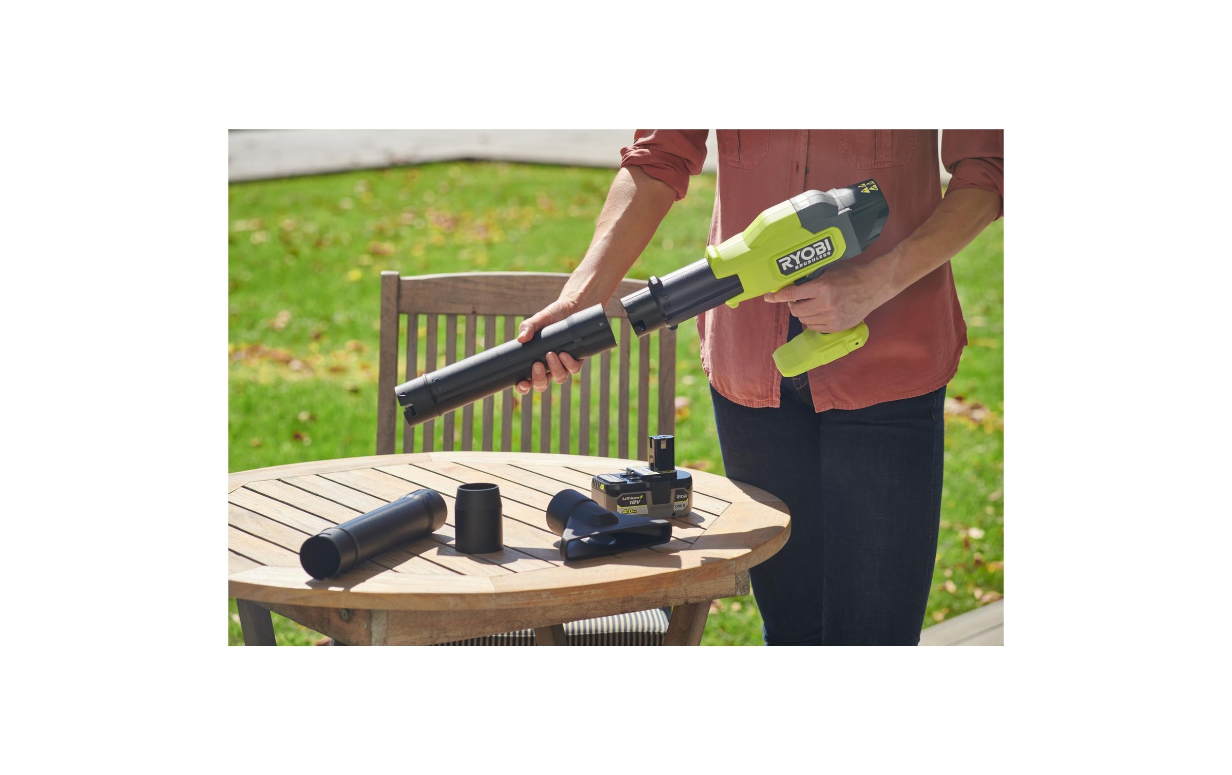 RYOBI Akku-Laubbläser »RYOBI 18 V, 241 km/h, ohne Akku und Ladegerät«