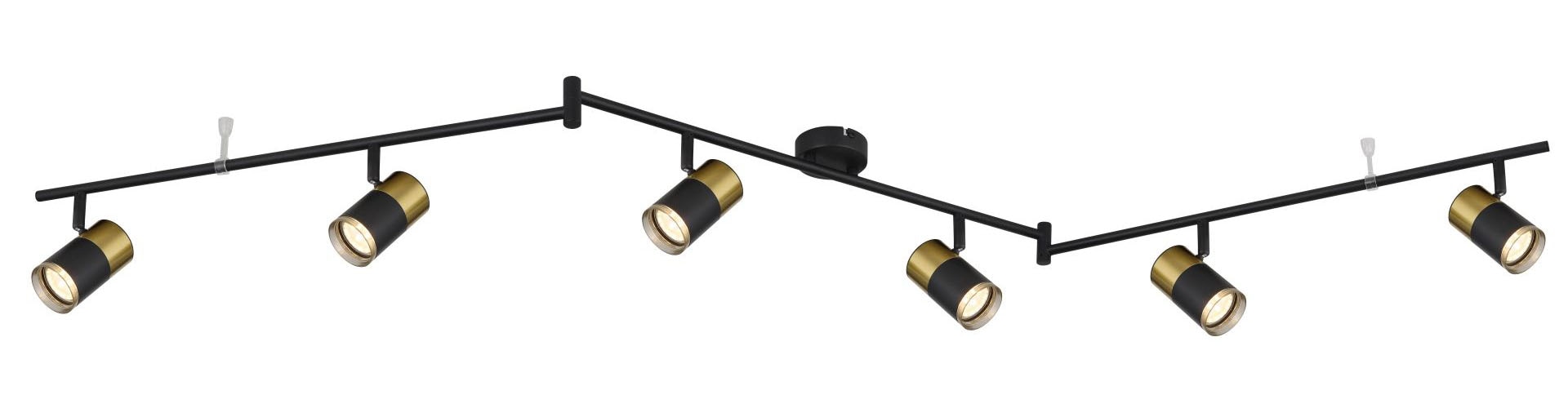GLOBO LIGHTING Deckenspot »BRISBON«, Leuchtmittel GU10 | ohne Leuchtmittel, Dreh-/Schwenkbar