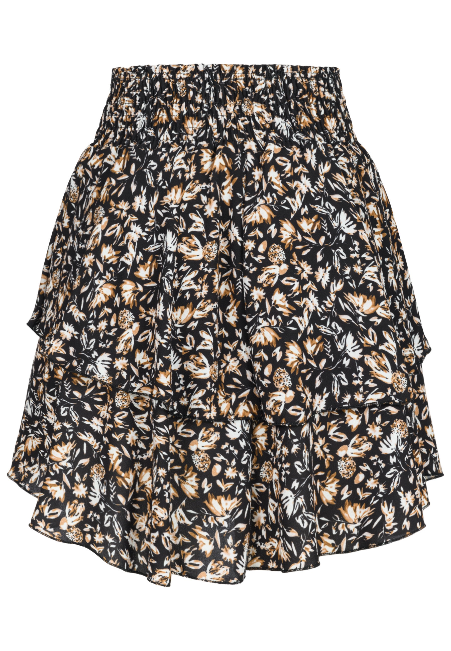 CLOUD 5IVE Sommerrock »CLOUD 5IVE Tiered Mini Skirt wit ditsy aop« 1 Stk.