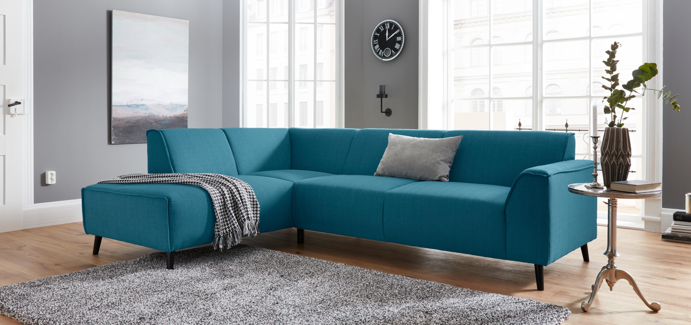 DOMO collection Ecksofa »Amora L-Form« su Ottomane su ...