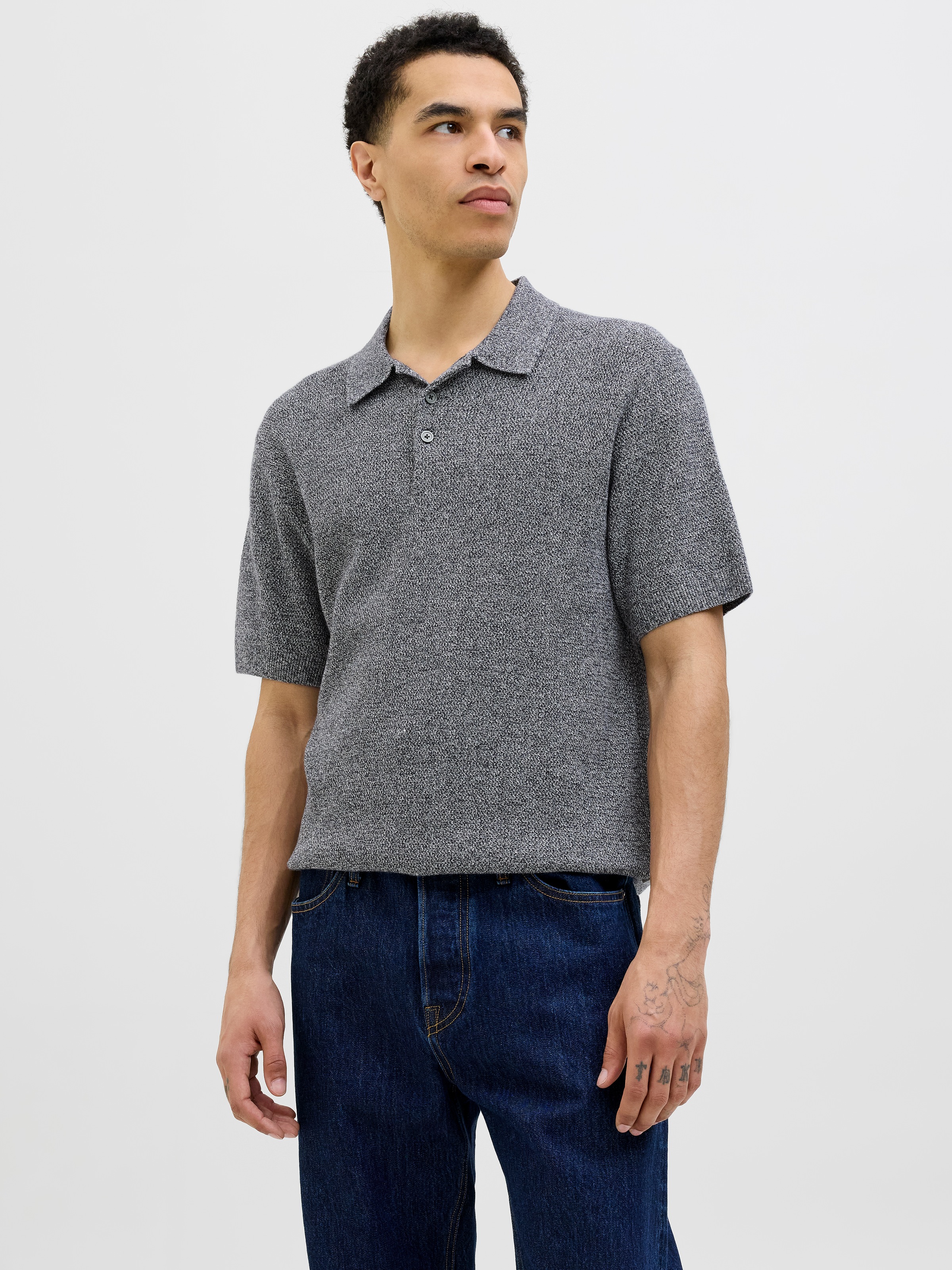 Jack & Jones "JPRCCCOOPER KNIT POLO SS SN"