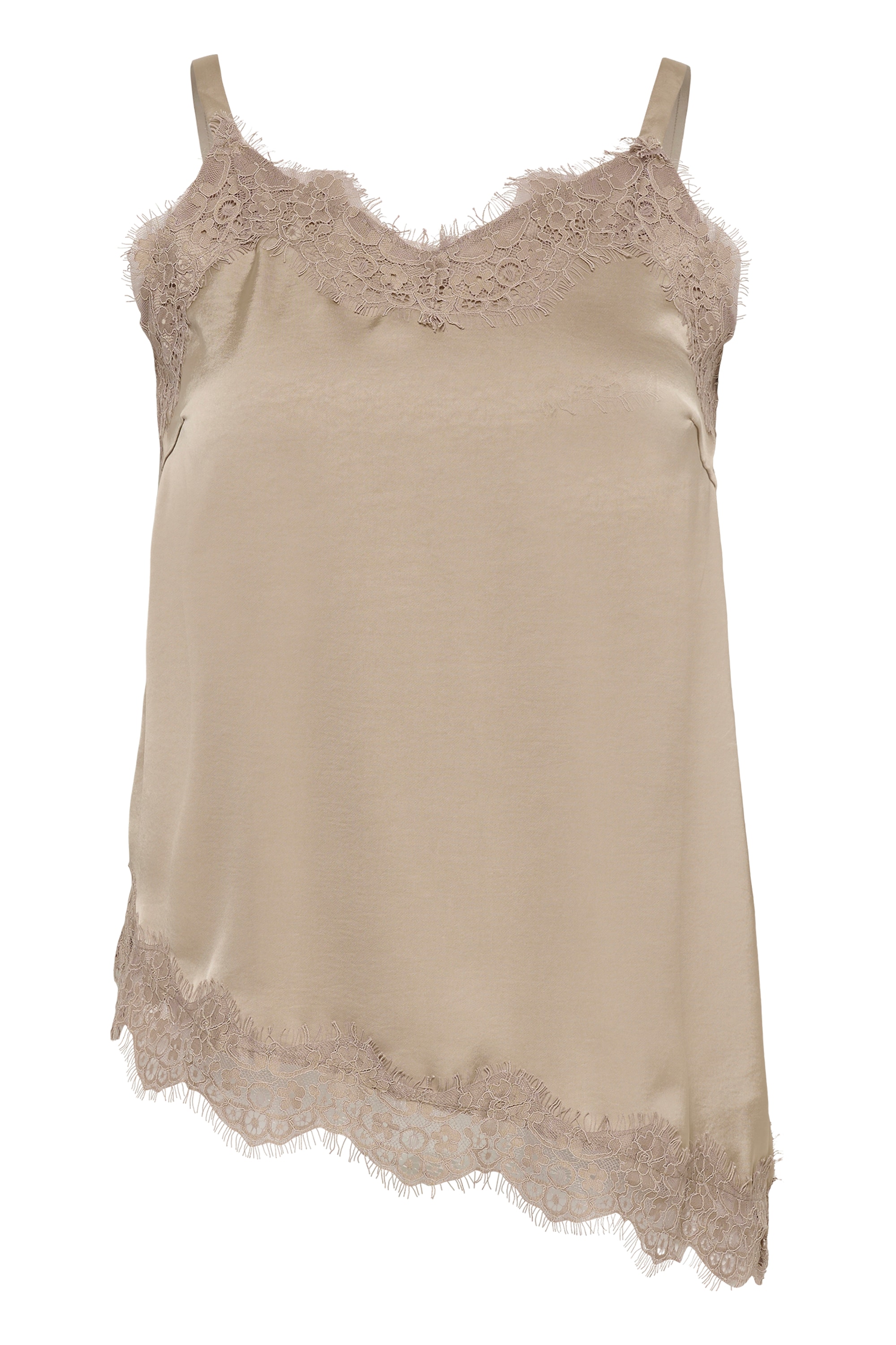 KAFFE Curve Blusentop "Damen Ärmellose Bluse KCjanie"