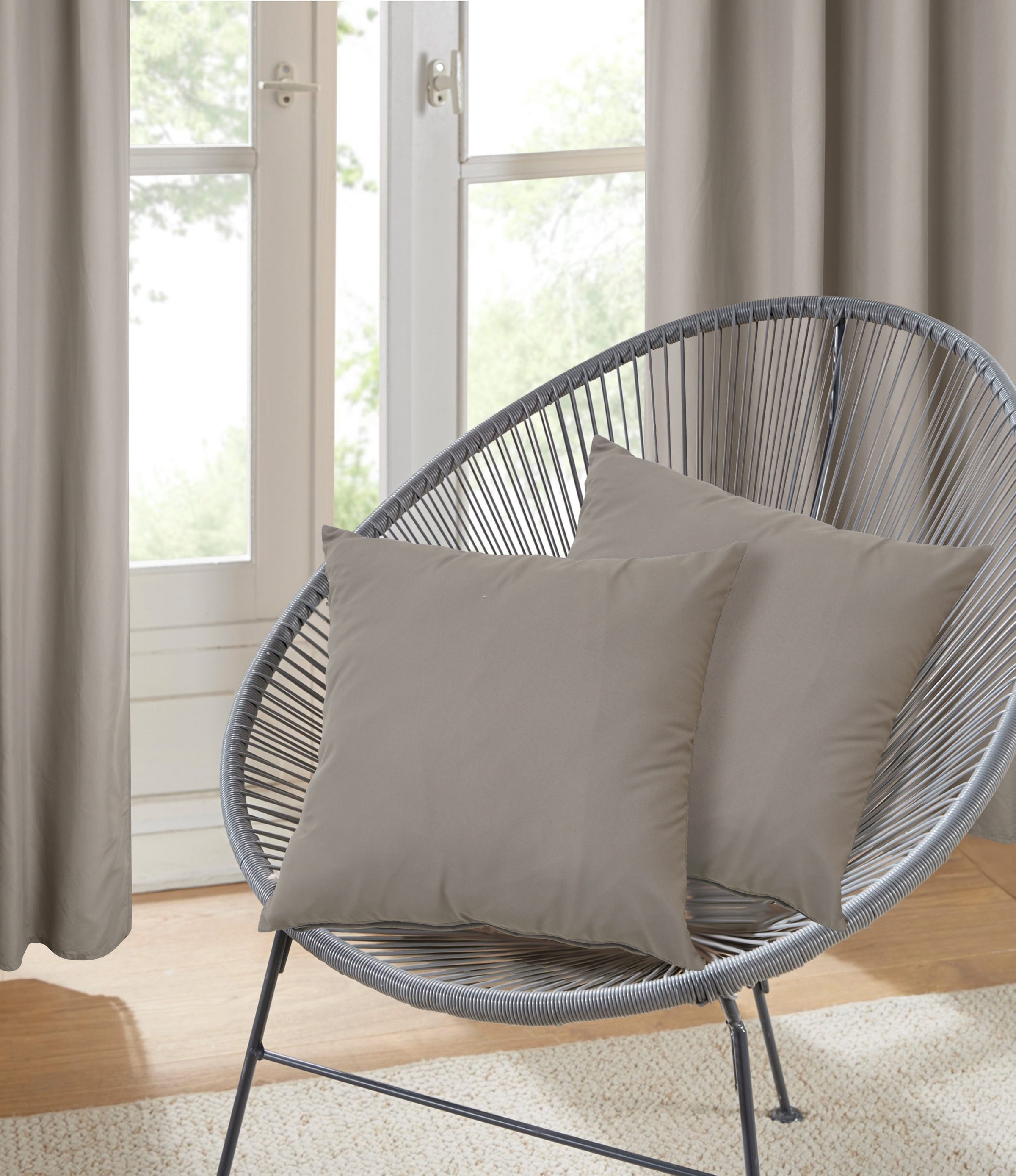 OTTO home Dekokissen "Raja" einfarbig, Kissenhüllen ohne Füllung, 40 x 40 c günstig online kaufen