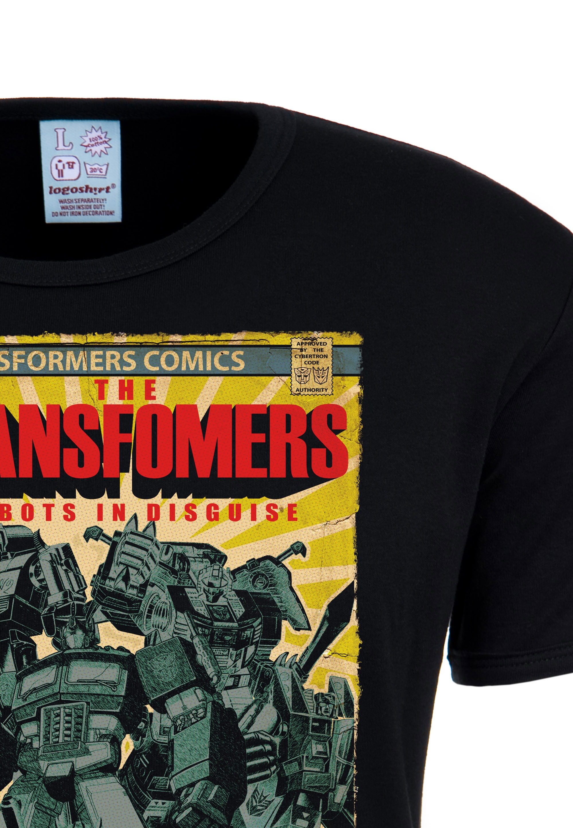 LOGOSHIRT T-Shirt »Transformers - Robots In Disguise«, mit lizenziertem Originaldesign