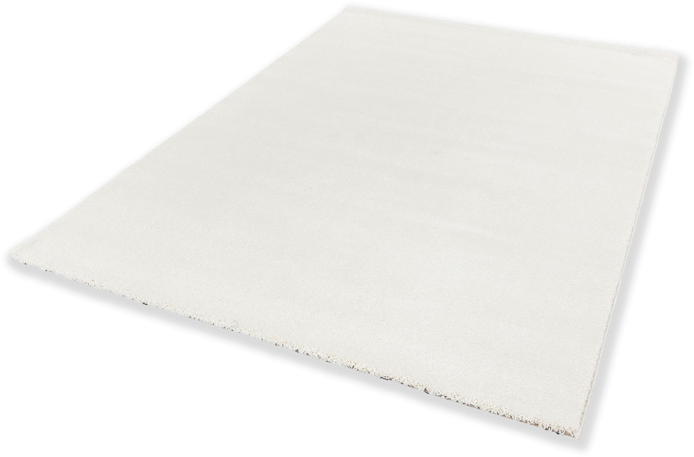 SCHÖNER WOHNEN-Kollektion Teppich "Pure 190", rechteckig, 21 mm Höhe, Wohnzimmer, Schlafzimmer, uni, leichter Glanz, rob