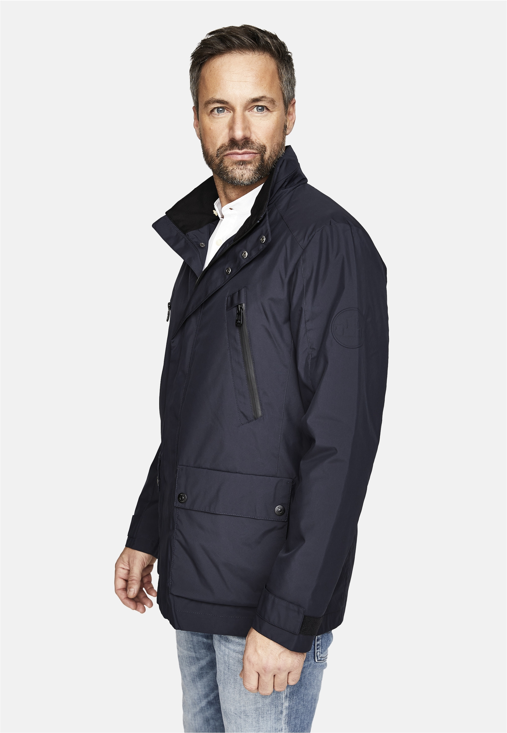 New Canadian Outdoorjacke »RE-JACKT«, mit modernem Stehkragen