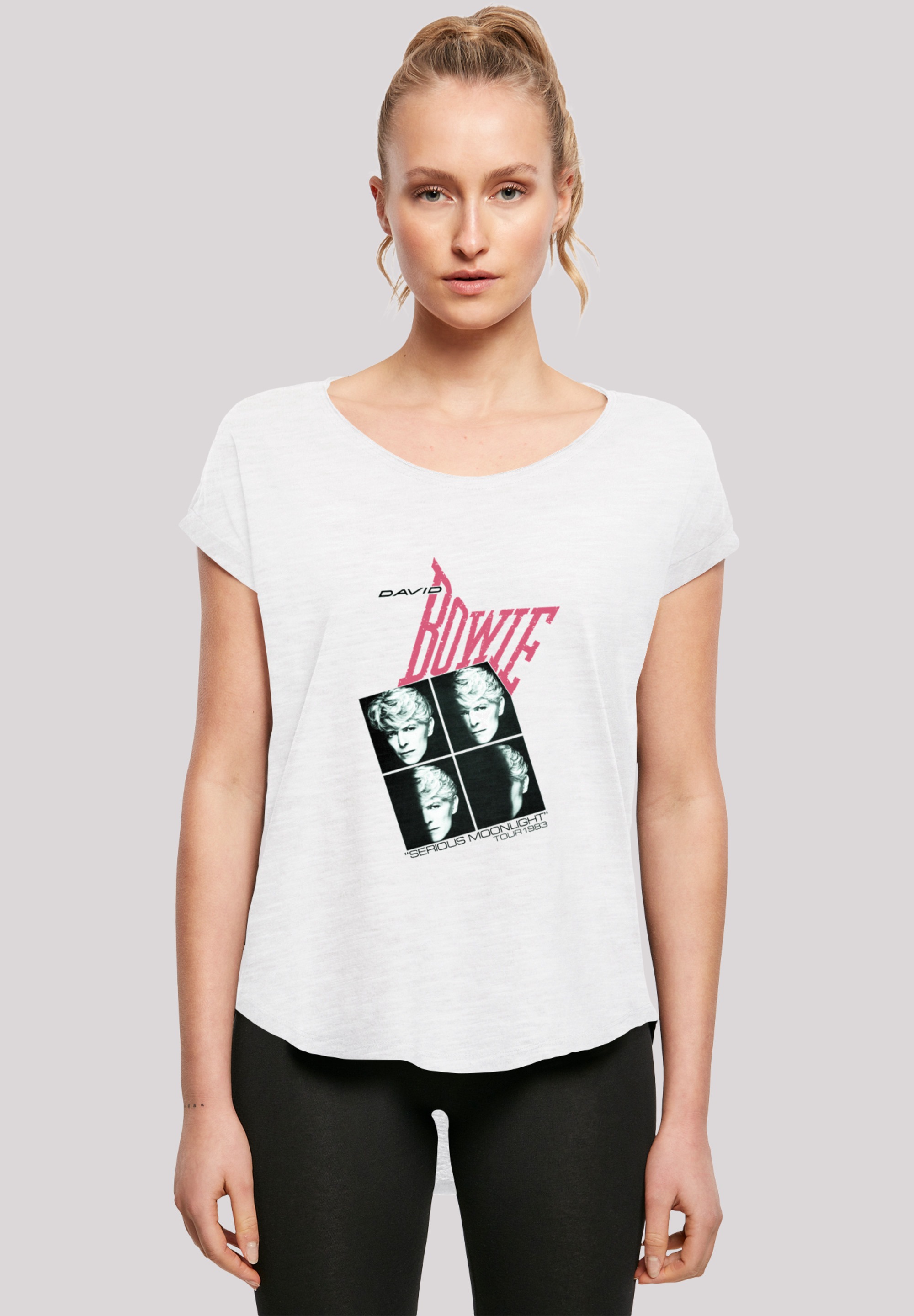 T-Shirt »David Bowie Serious Moonlight Tour 83«, Print