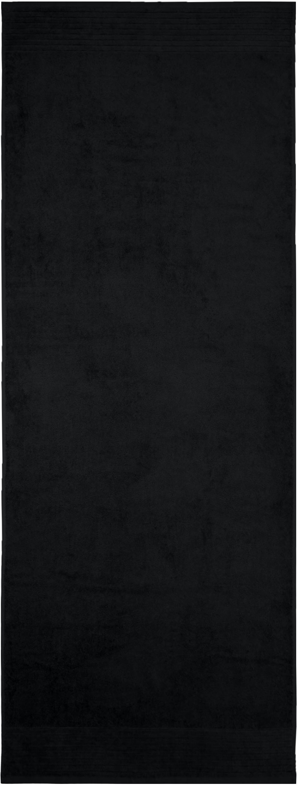 my home Saunatuch »Saunatuch Sanremo premium, Premium Handtücher, 600 gr/m²«, (Set, 2 St., 2x 80x200), mit Bordüre, einfarbig, flauschig und weich, 80x200cm
