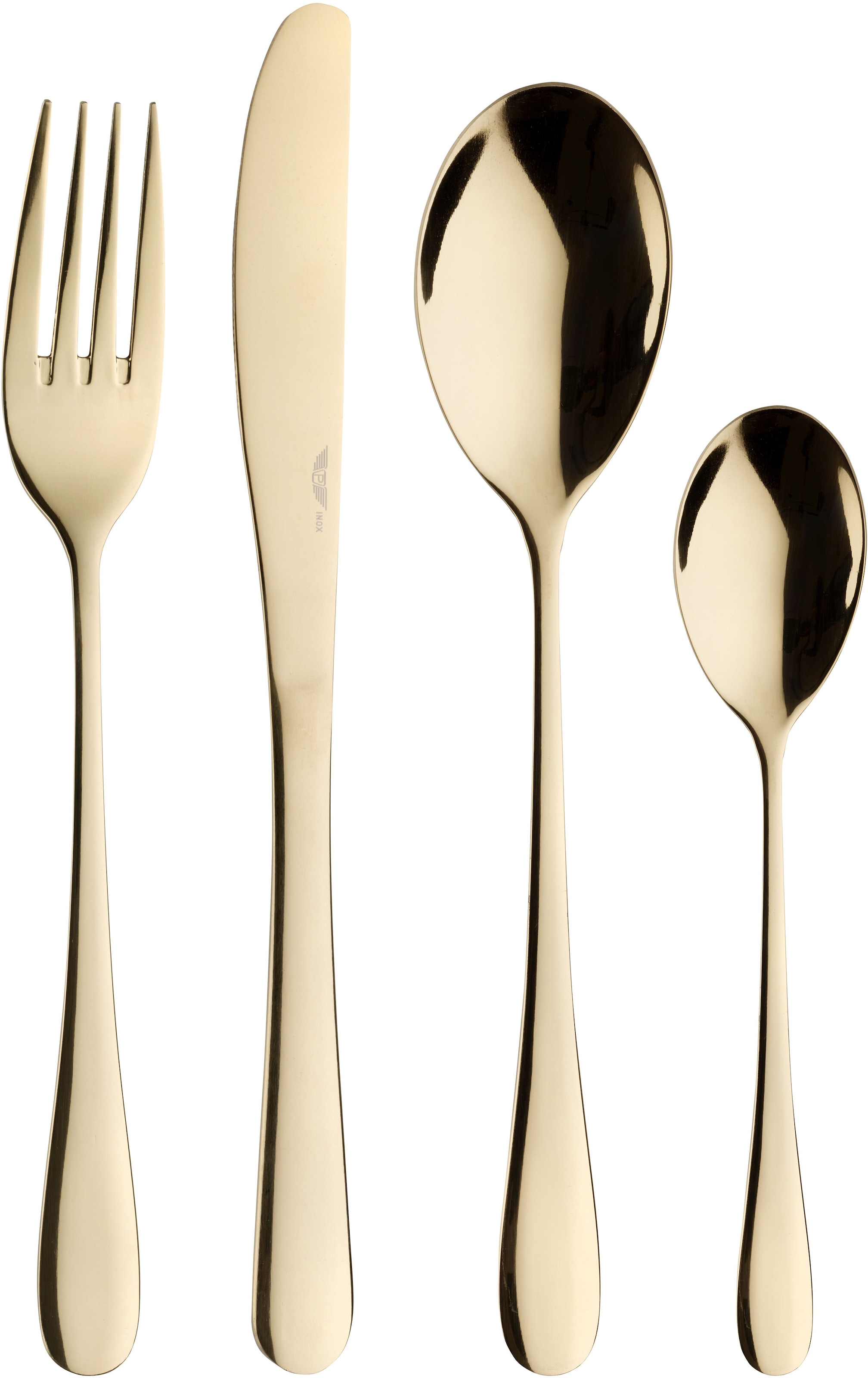 PINTINOX Besteck-Set "Princess" PVD Beschichtung, spülmaschinengeeignet günstig online kaufen