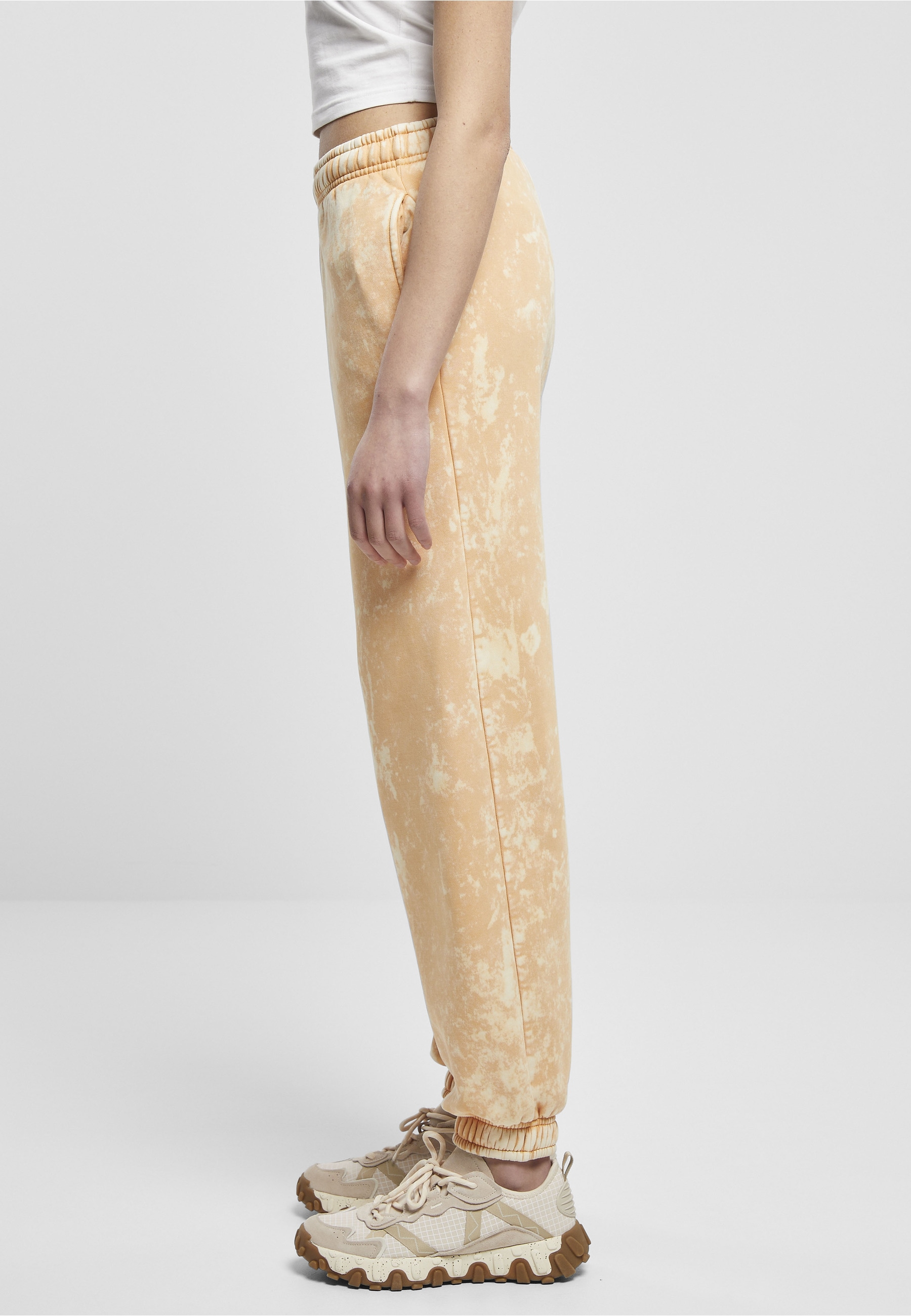 URBAN CLASSICS Jogginghose »Urban Classics Damen Ladies Towel Washed Sweat Pants«