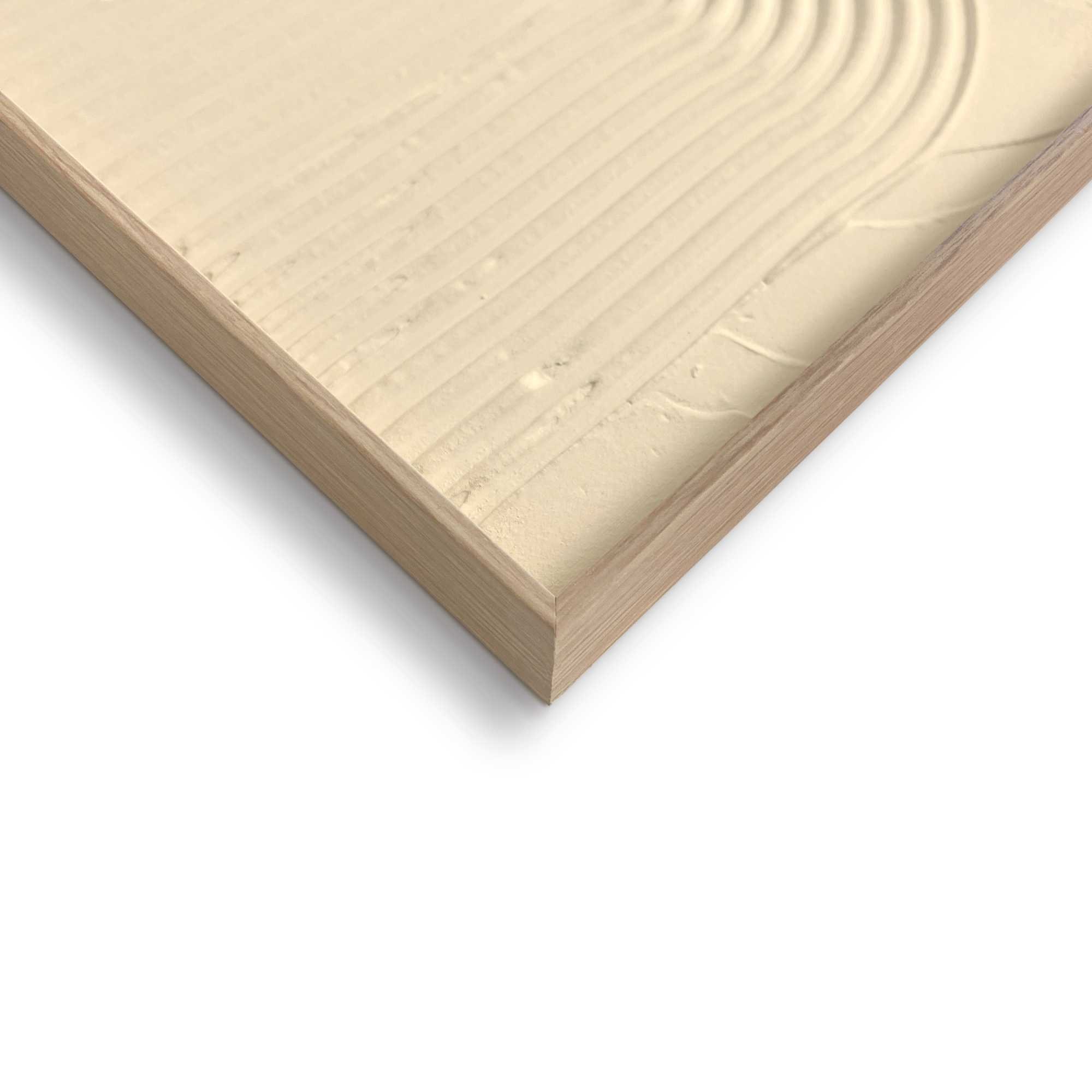 Reinders! Wandbild »Knot - sand«, Wohnzimmer - Beige - MDF - Abstrakt - 50x70 cm