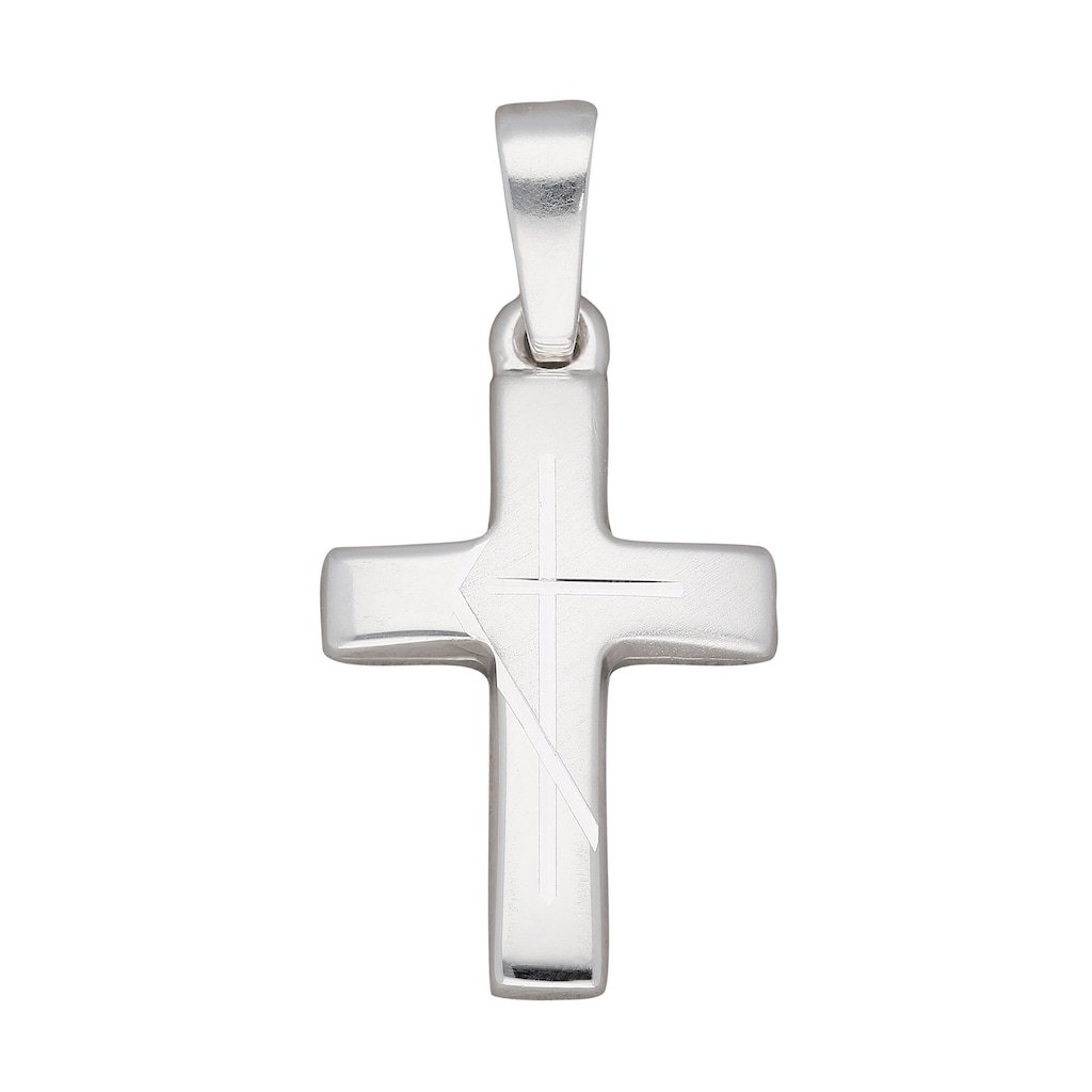 Adelia´s Kettenanhänger »925 Silber Kreuz Anhänger« Silberschmuck für Damen & Herren JN10438