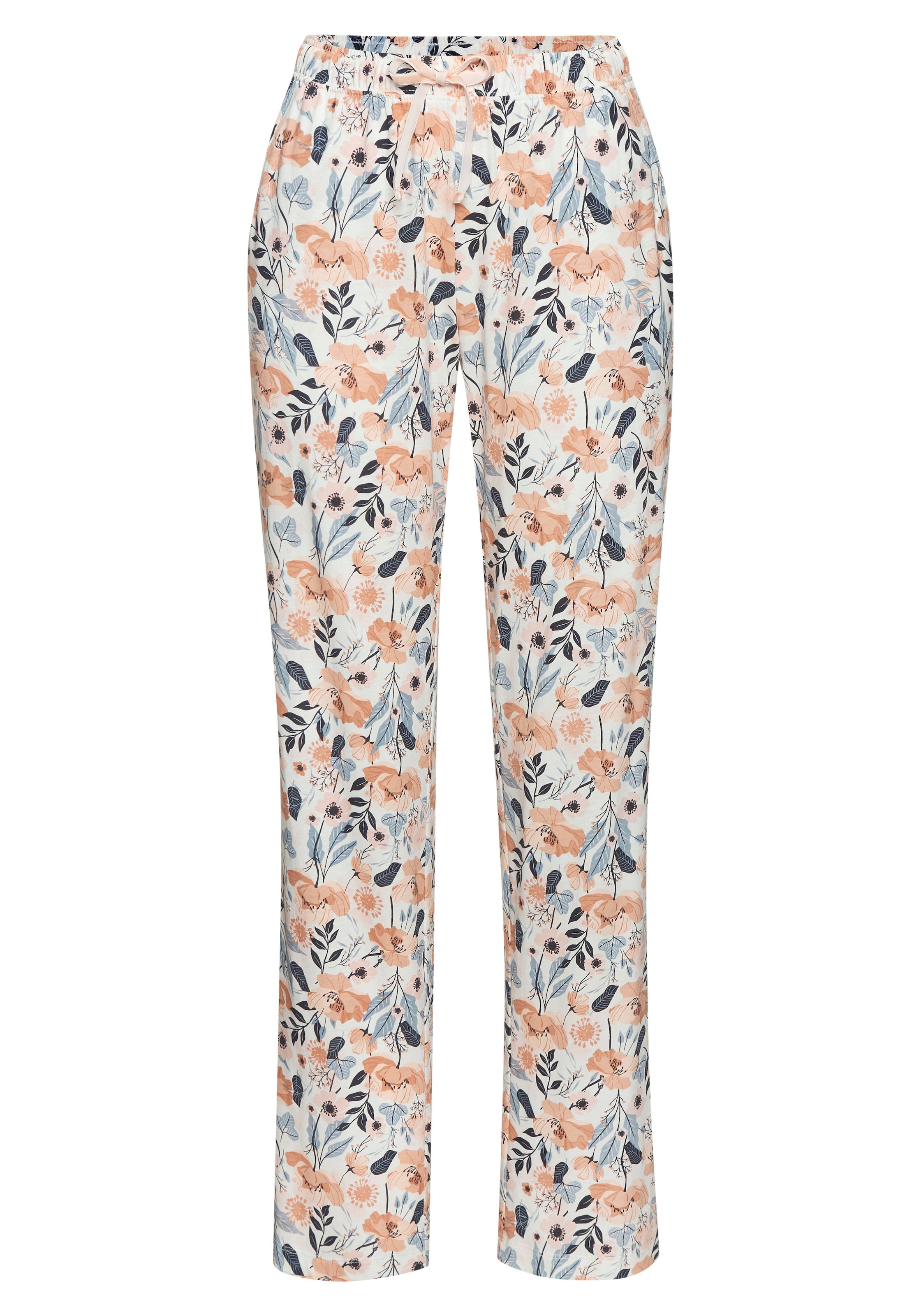 Vivance Dreams Pyjama, (2 tlg.), mit durchgehender Knopfleiste