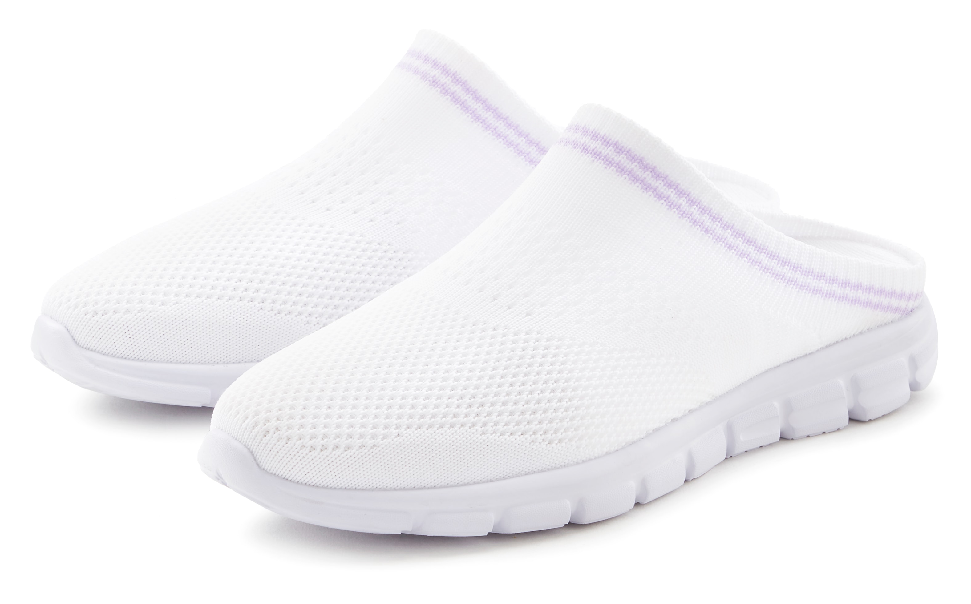 LASCANA Sabot "Slip-On-Sneaker," Sneaker, Freizeitschuh, Halbschuh zum Reinschlüpfen