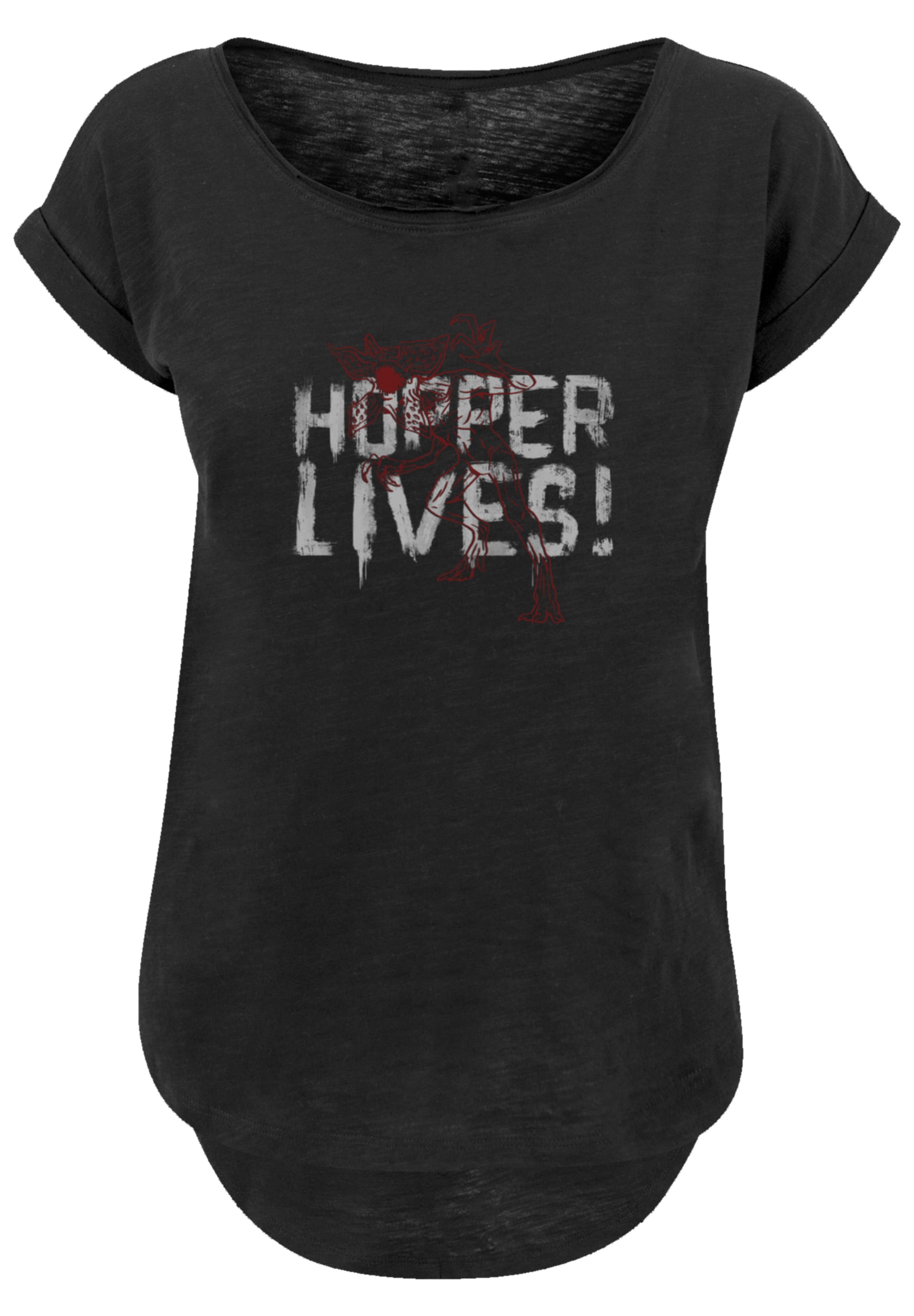 F4NT4STIC T-Shirt »Stranger Things Hoppers Live Netflix TV Series«, Premium Qualität