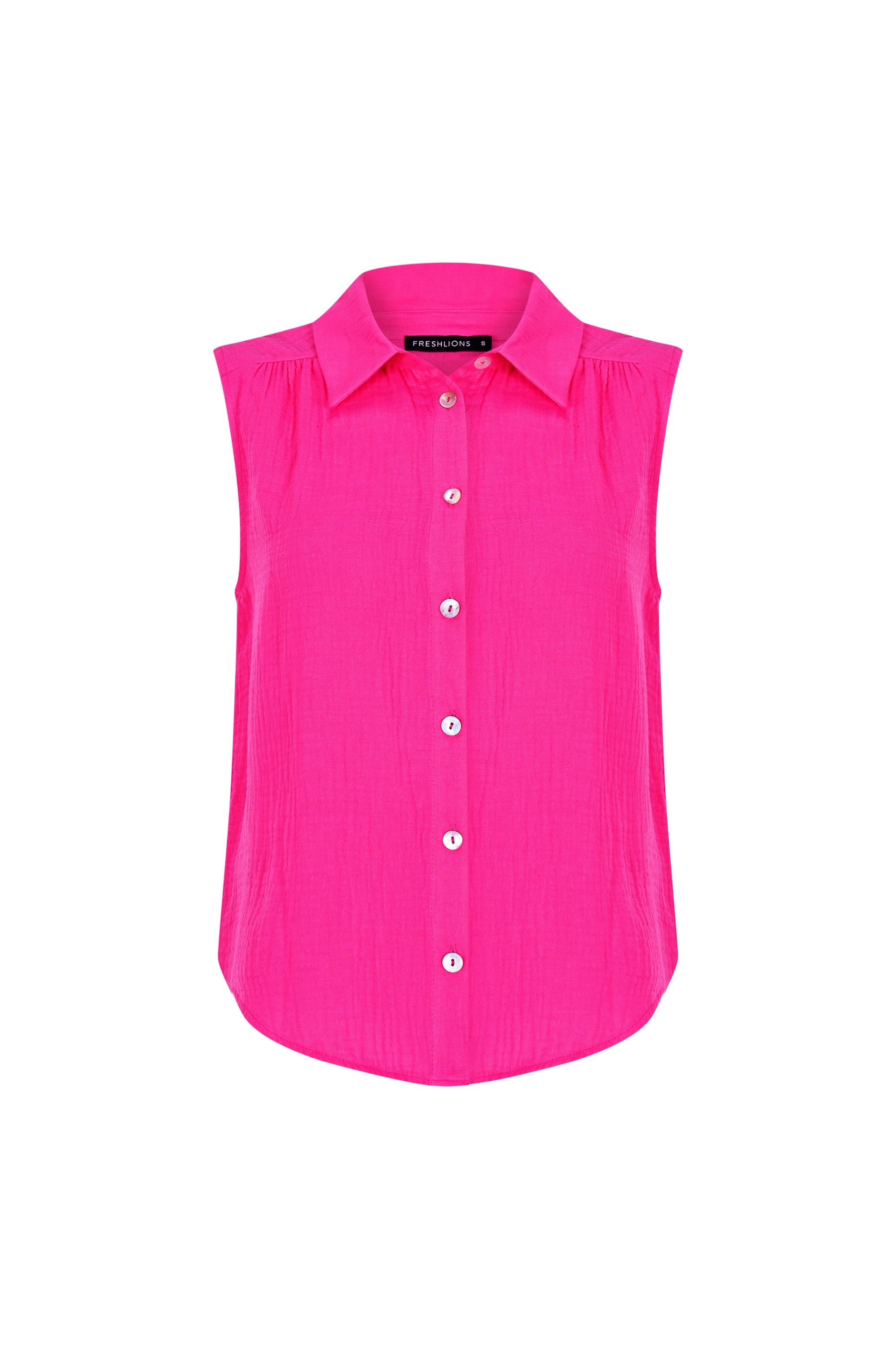 freshlions Klassische Bluse »Ruth«, im ärmellosen Design