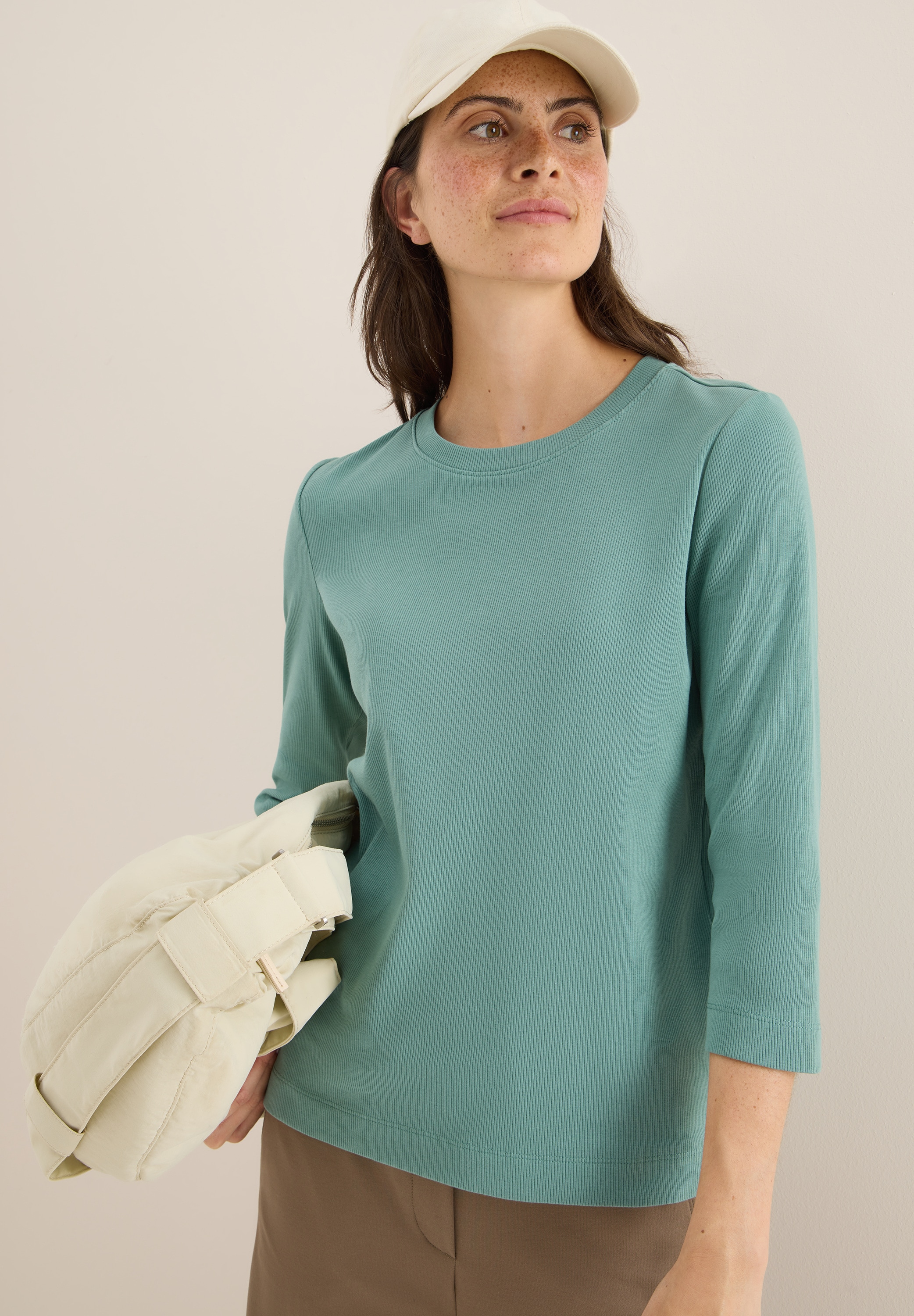 Cecil 3/4-Arm-Shirt, mit 3/4-Ärmel günstig online kaufen