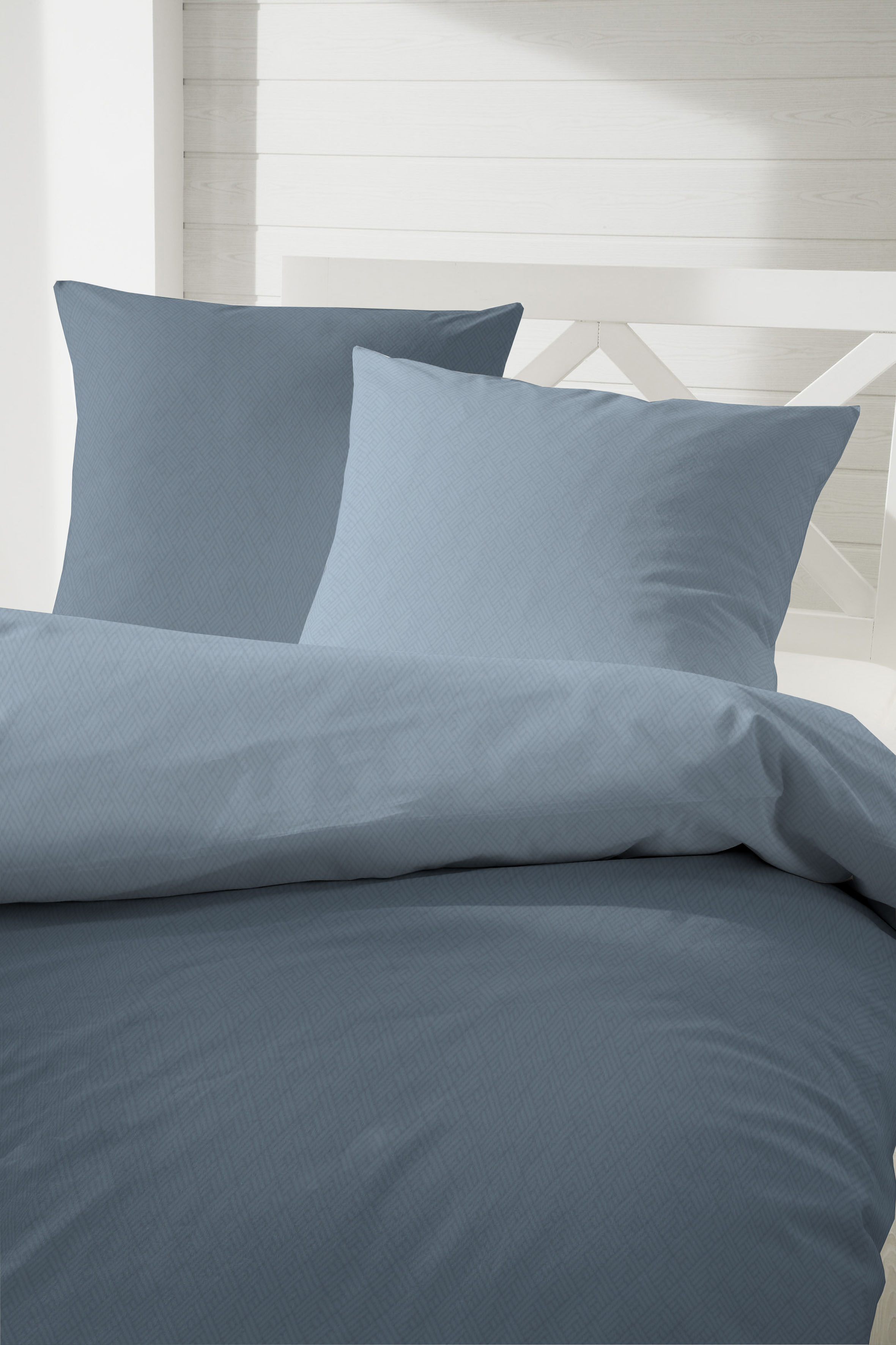 Primera Wendebettwäsche "Kate" 3 Stk. tlg. mit Two-Tone-Optik, feines Grafi günstig online kaufen