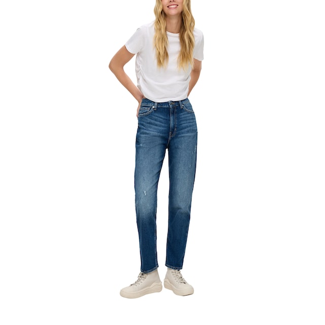 Q/S by s.Oliver 5-Pocket-Jeans, mit geradem Beinverlauf für kaufen | BAUR